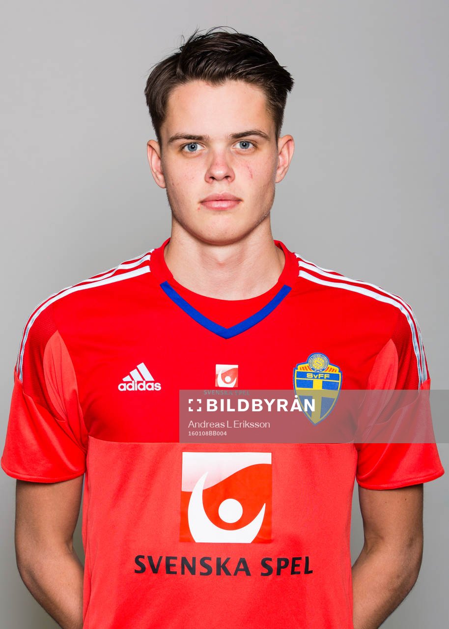 Oscar Linnér i P19-landslaget