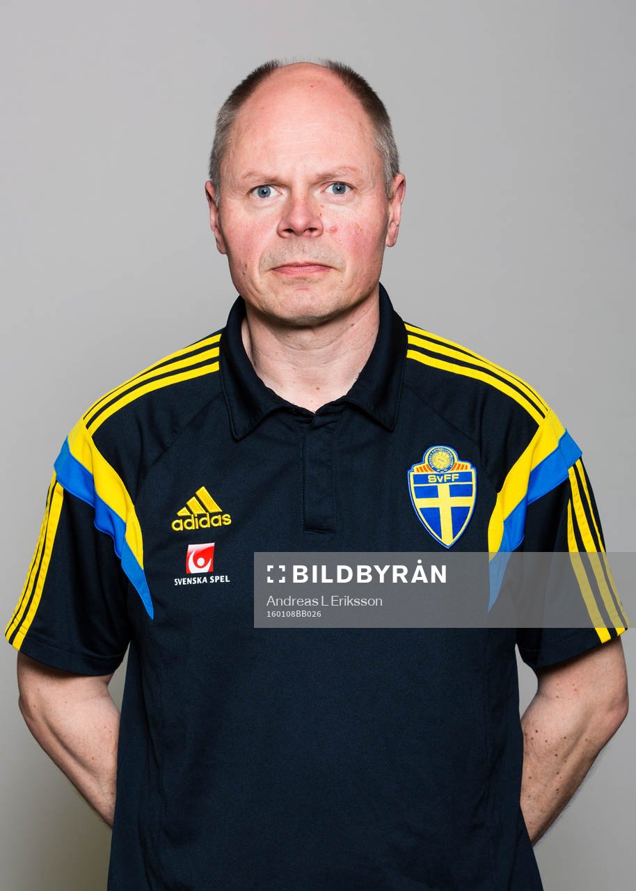 Målvaktstränare Per Engström i P19-landslaget