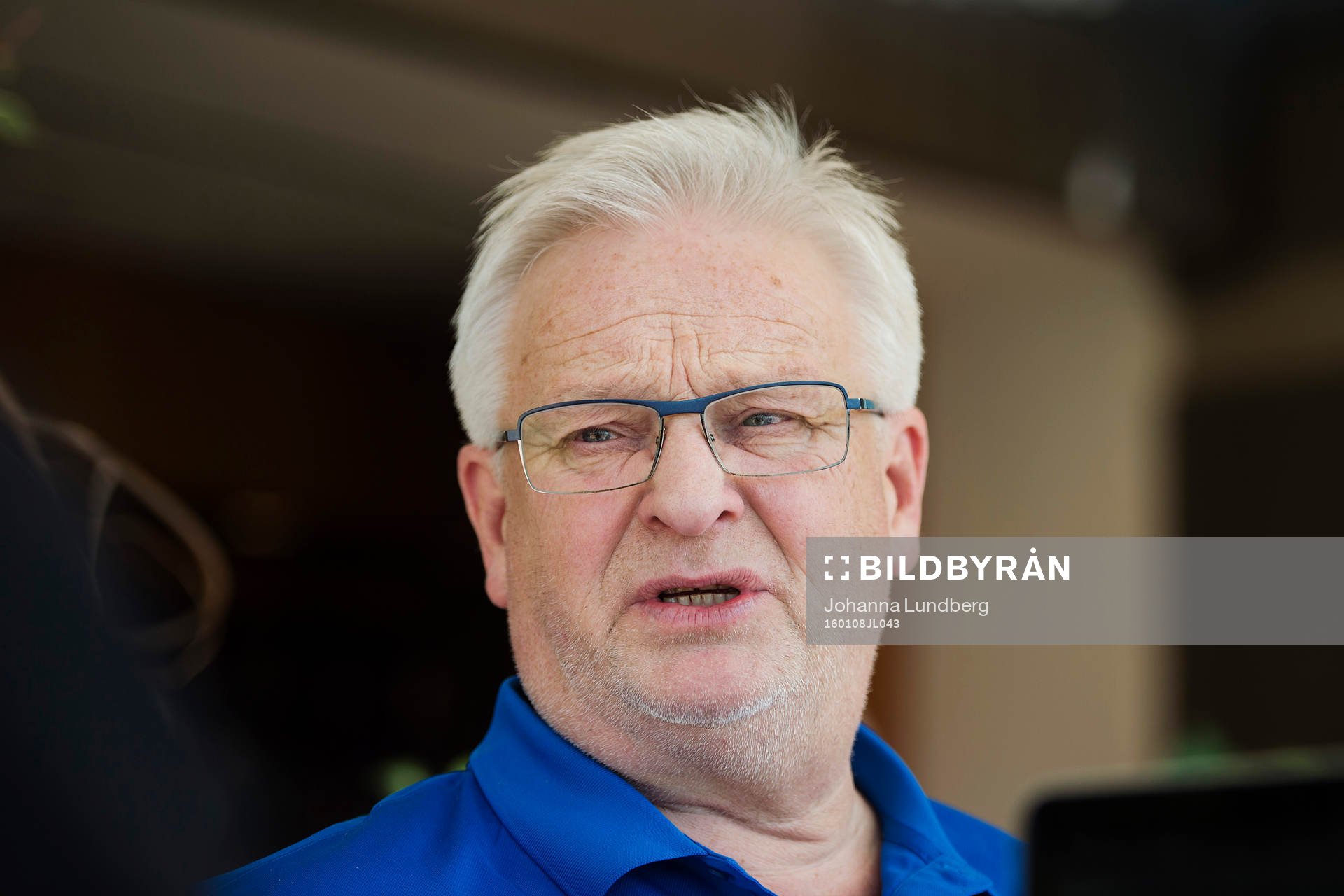Finlands förbundskapten Hans Backe