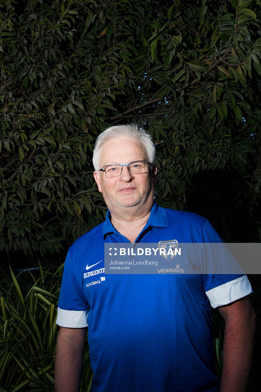 Finlands förbundskapten Hans Backe