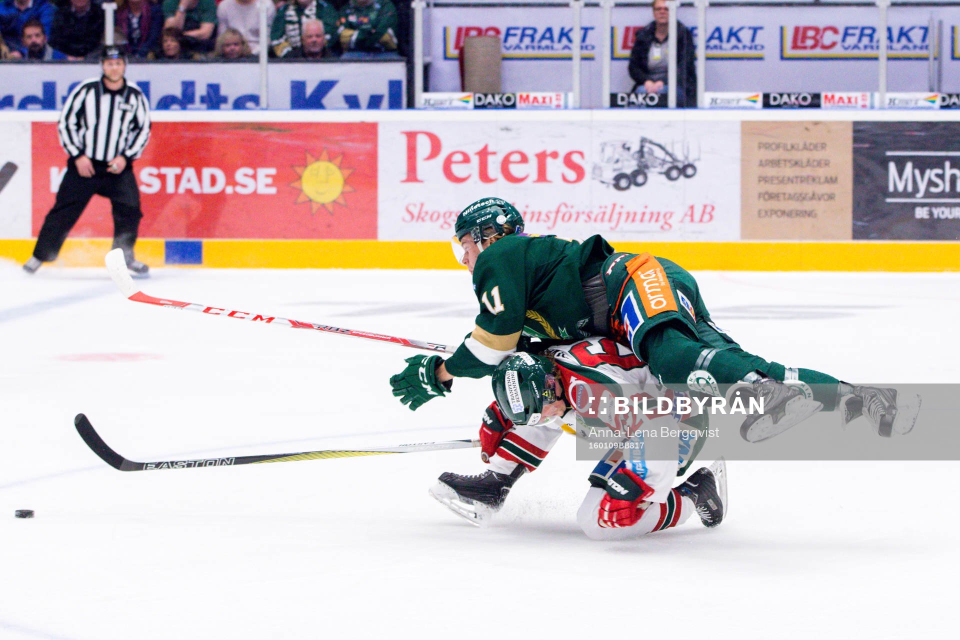 Frölundas Artturi Lehkonen och Färjestads Joakim Nygård
