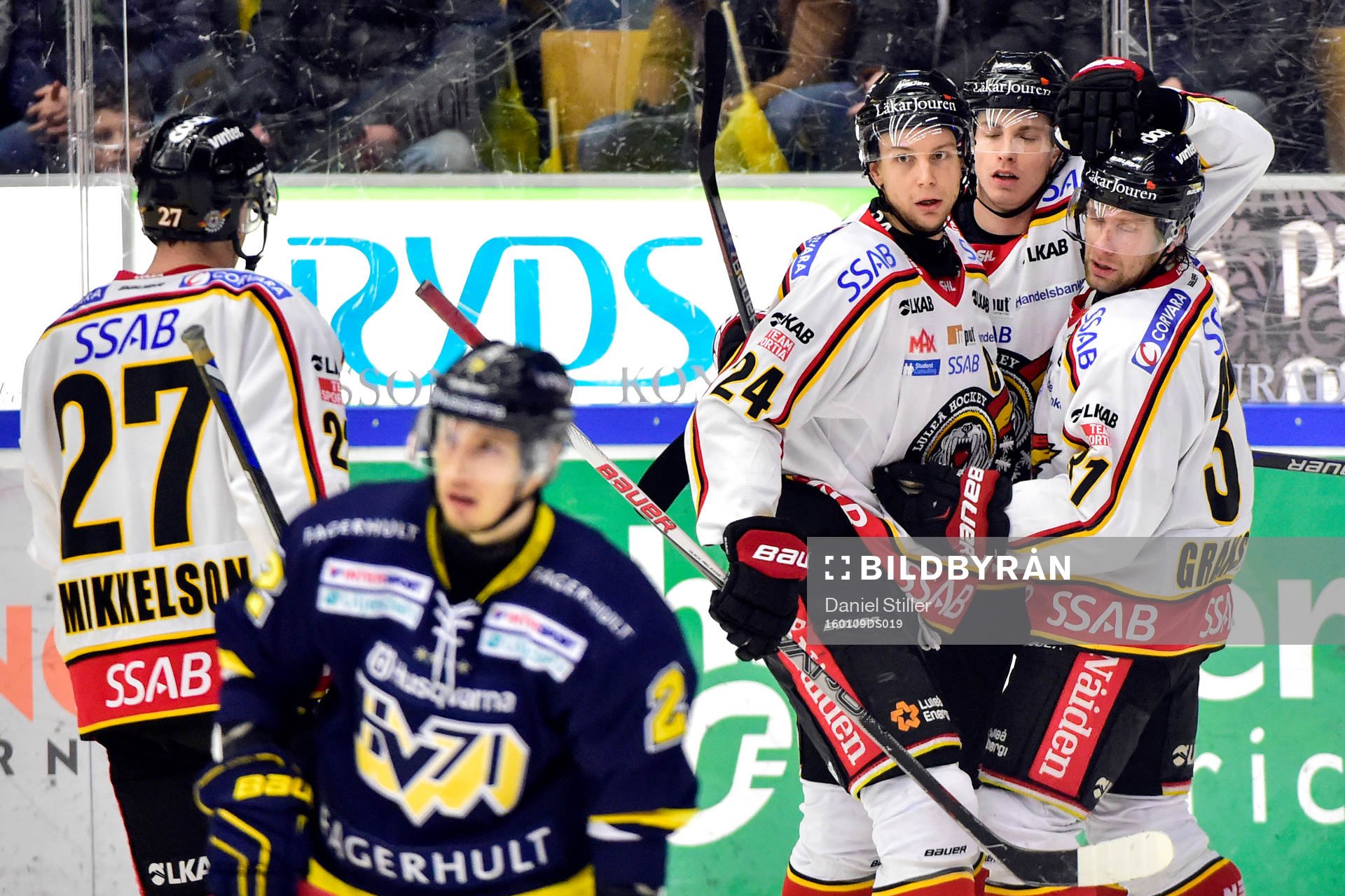 Luleås Peter Cehlarik jublar