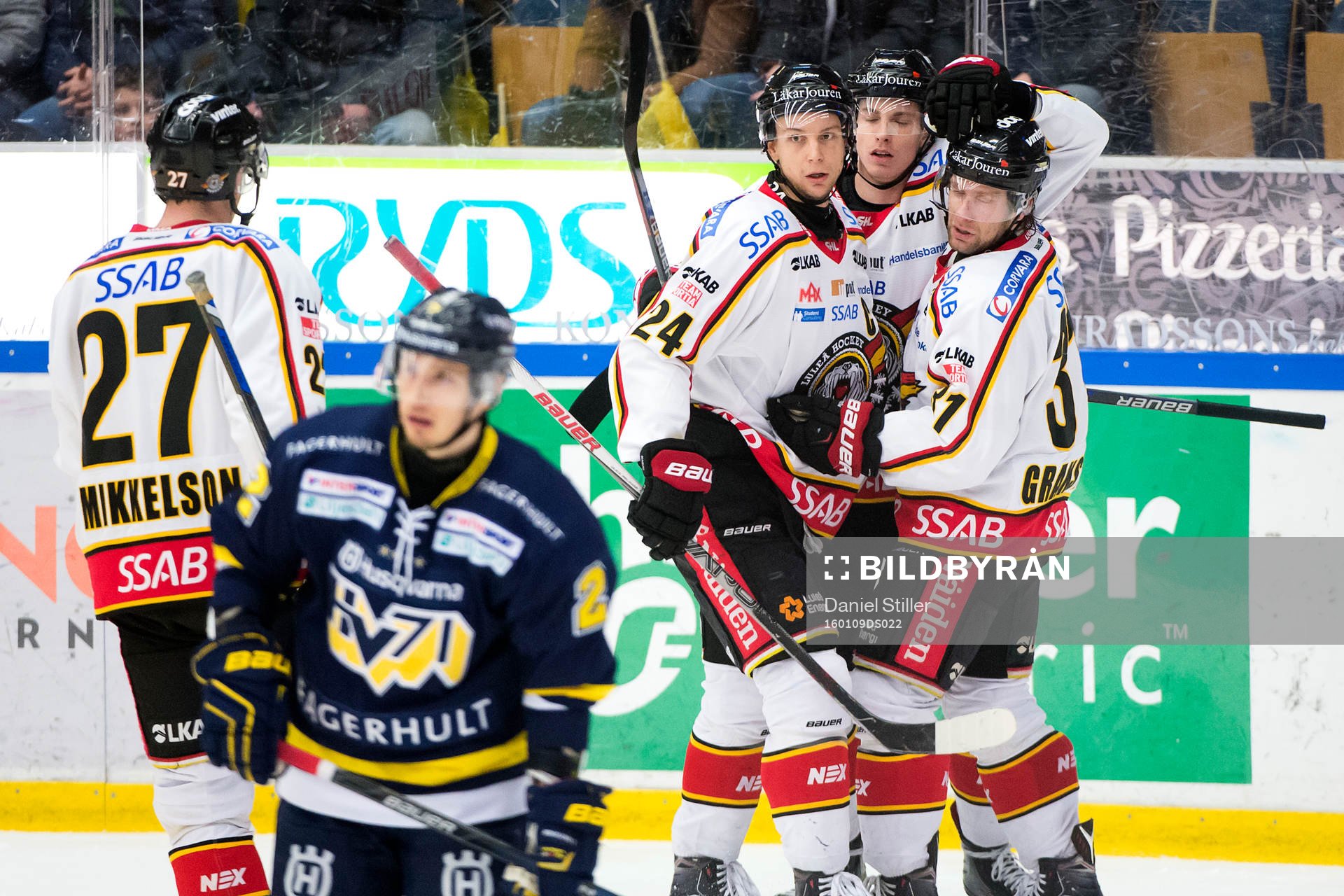 Luleås Peter Cehlarik jublar