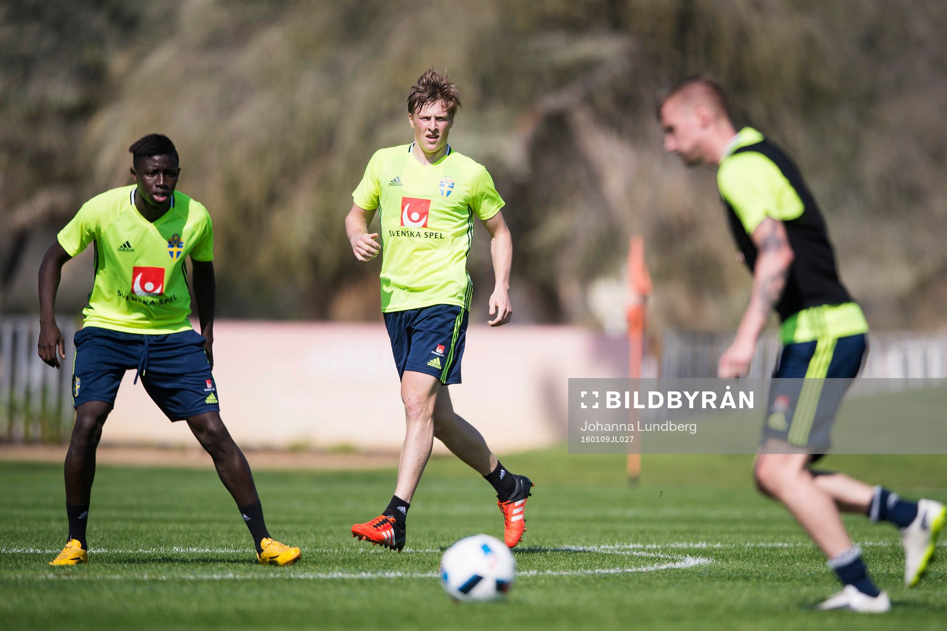 Pa Konate och Emil Bergström