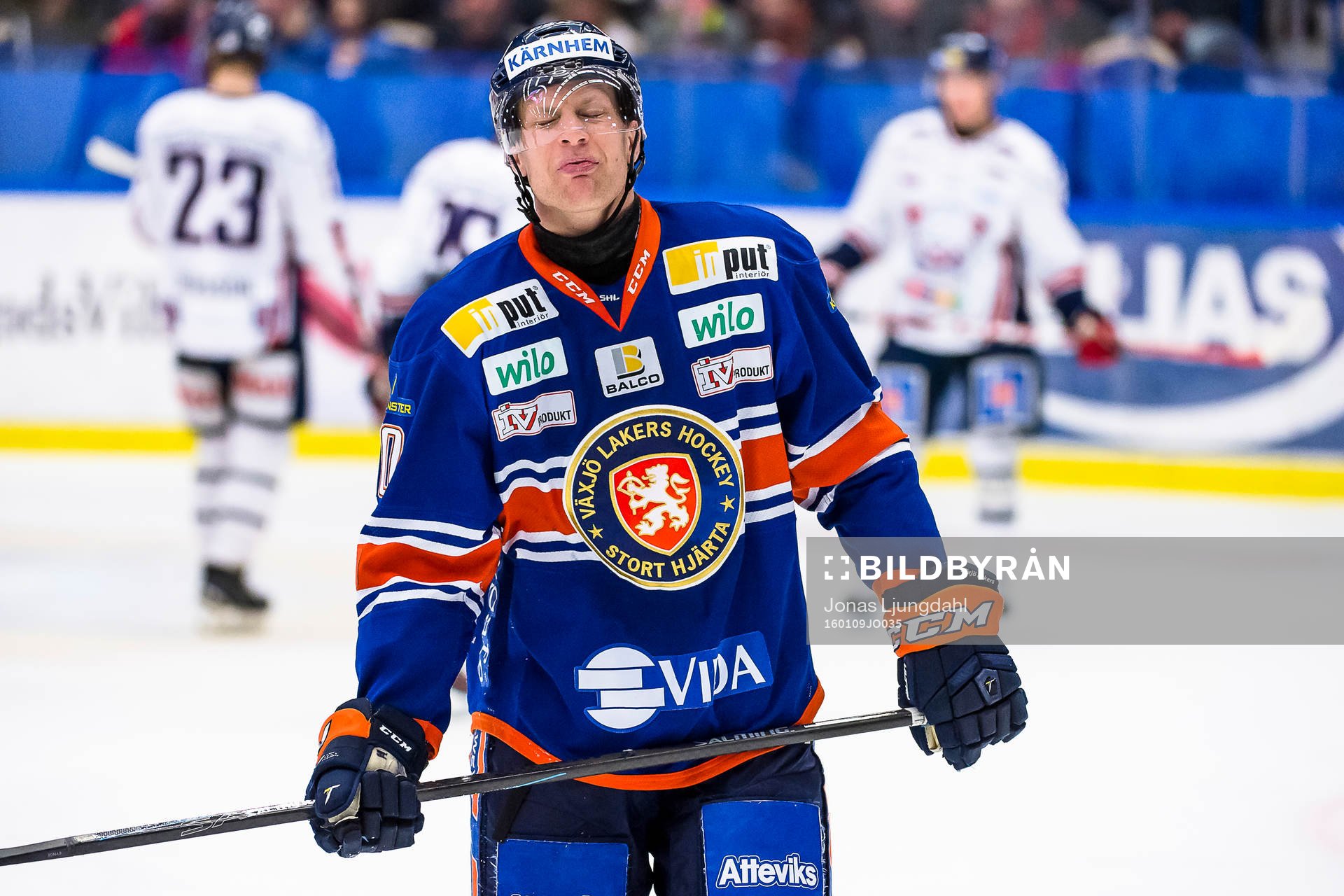 Växjös Richard Gynge deppar