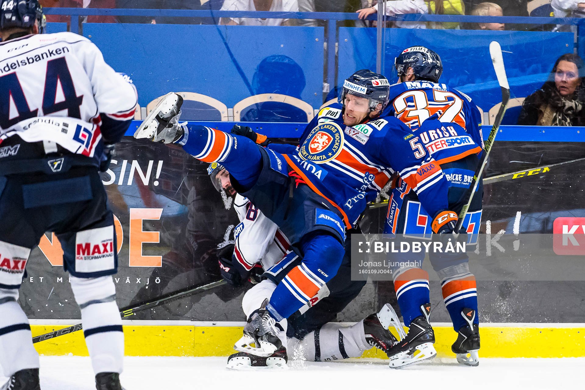 Växjös Joey Crabb och Adam Burish