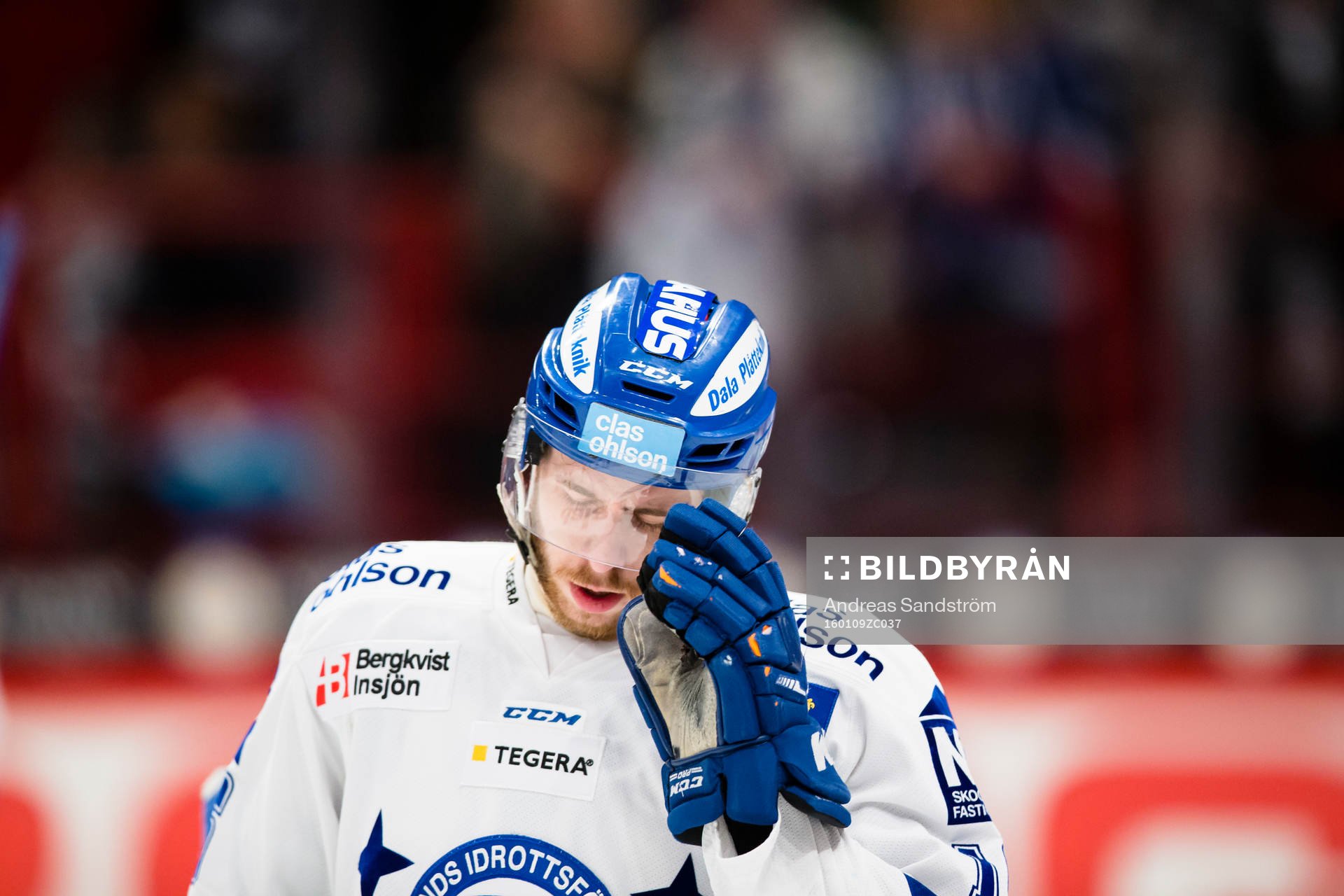 Leksands János Hári ser deppig ut