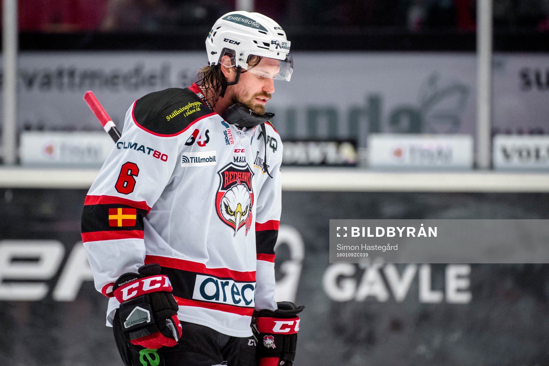 Malmö Redhawks Stefan Warg deppar
