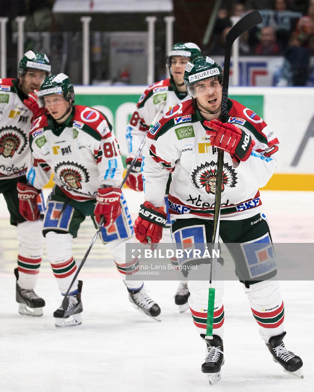 Frölundas Henrik Tömmernes jublar