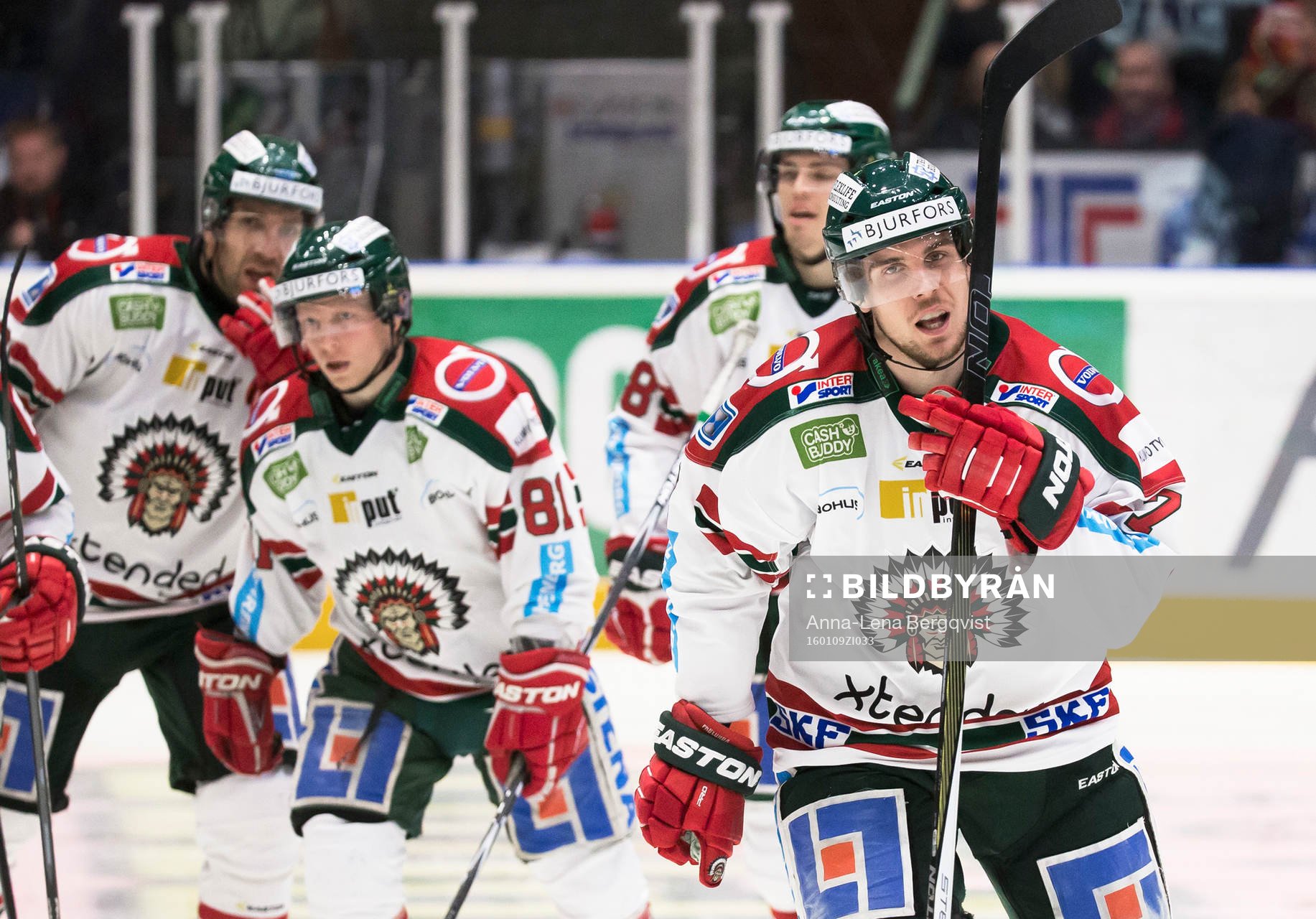 Frölundas Henrik Tömmernes jublar
