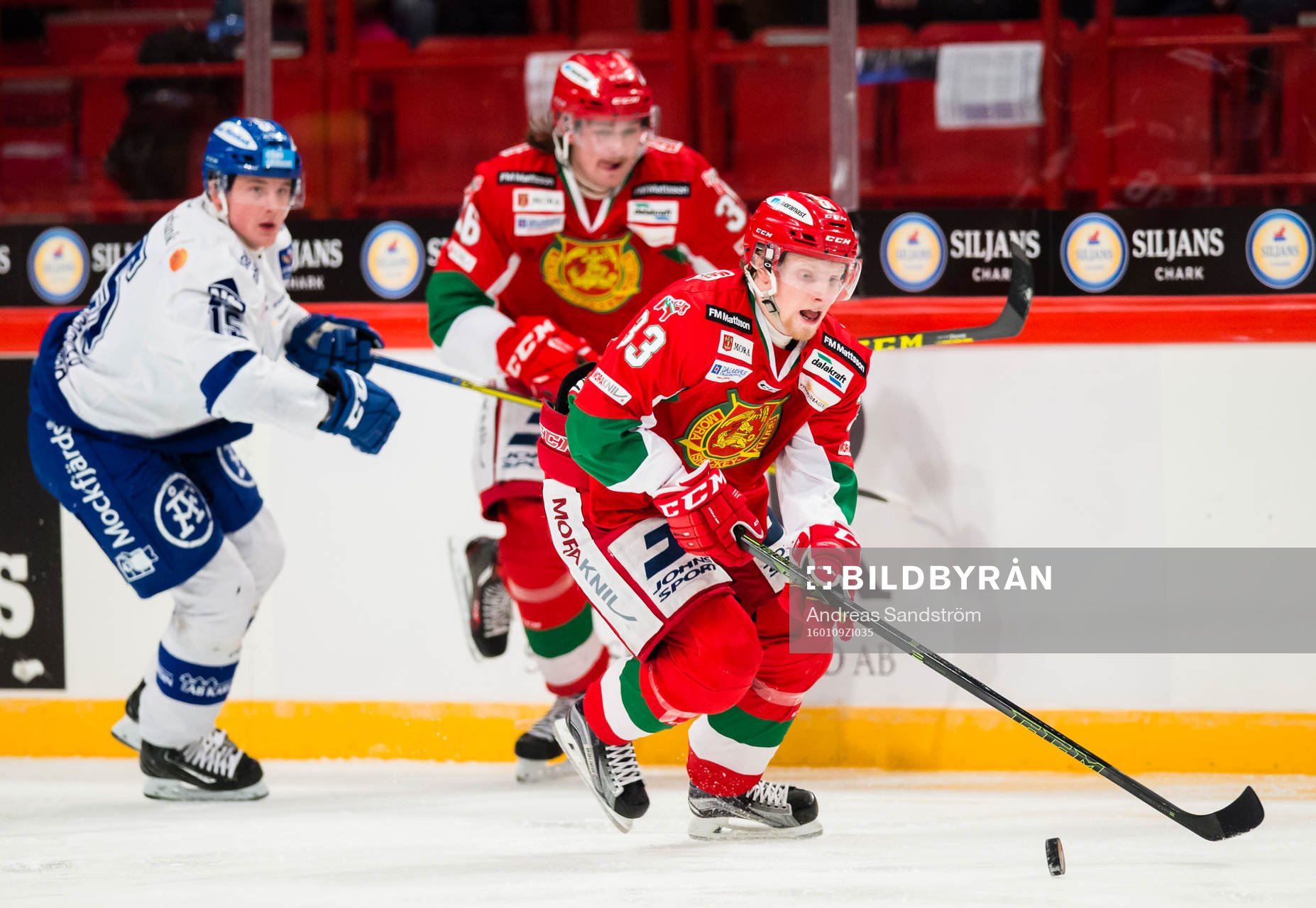 Moras Kristian Jakobsson och Leksands Johan Porsberger