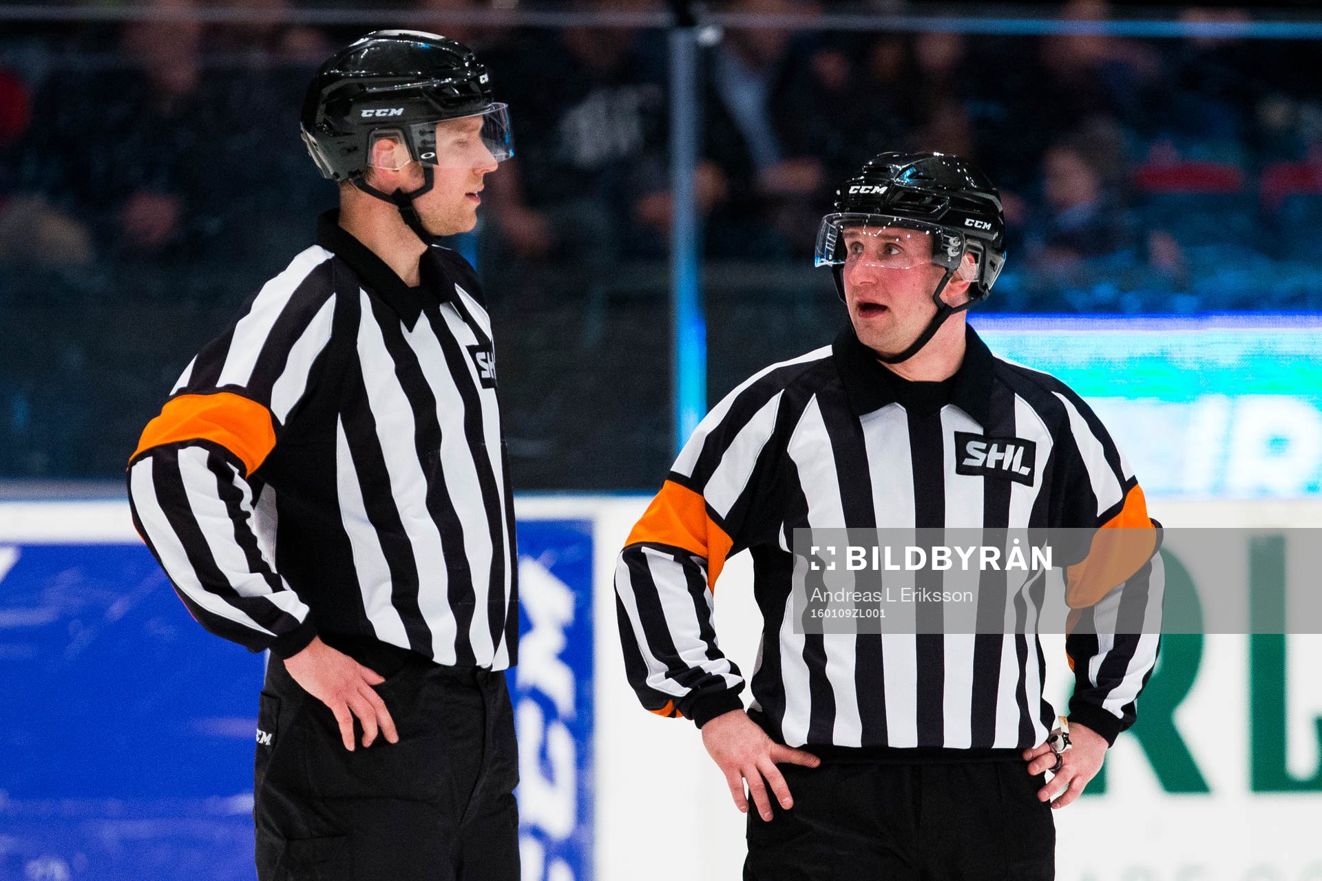 Domare Aleksi Rantala och Christoffer Karlsson