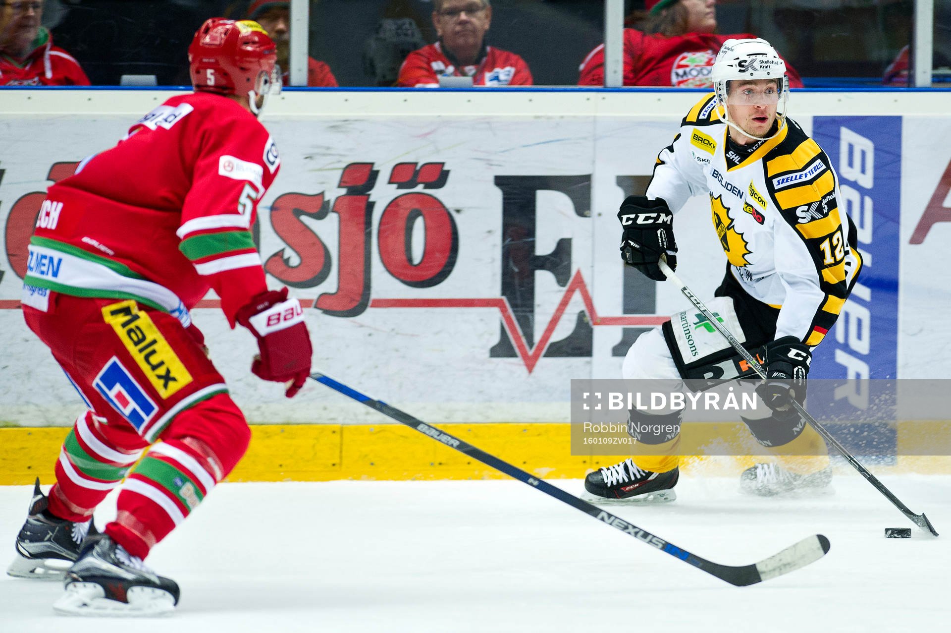 Modos Noah Welch och Skellefteås Adam Pettersson