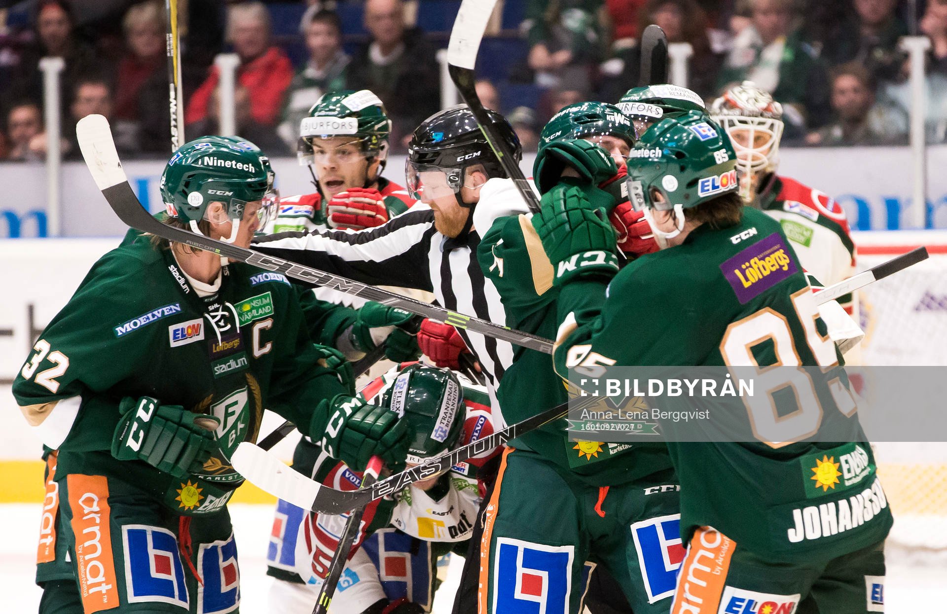 Färjestads Magnus Nygren gruffar