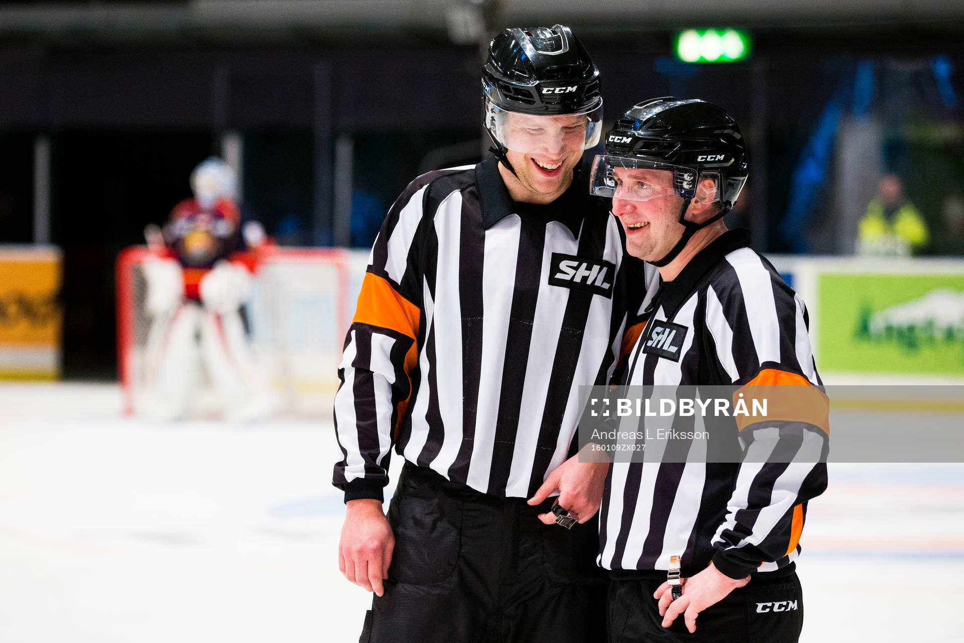 Domare Aleksi Rantala och Christoffer Karlsson