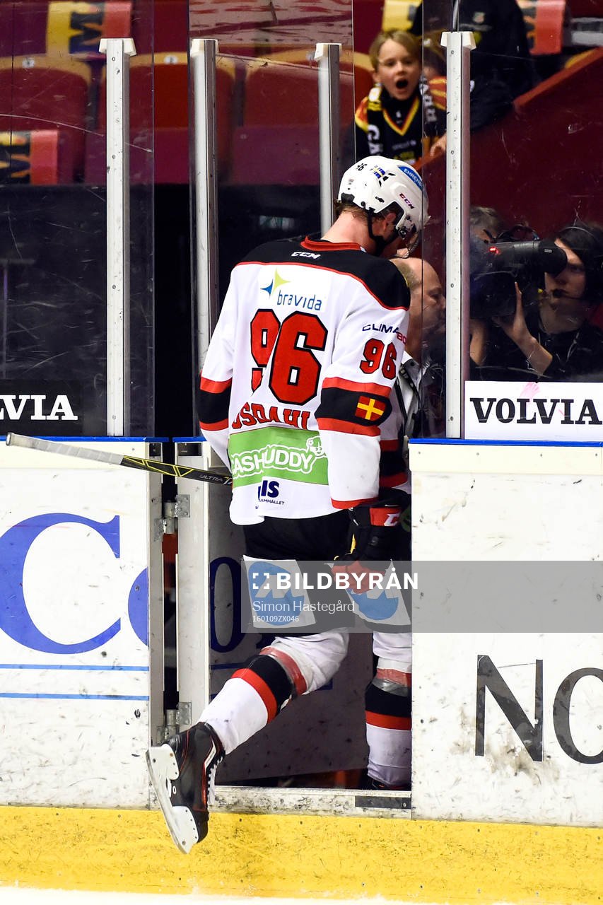 Malmö Redhawks Kim Rosdahl fick matchstraff för kneeing