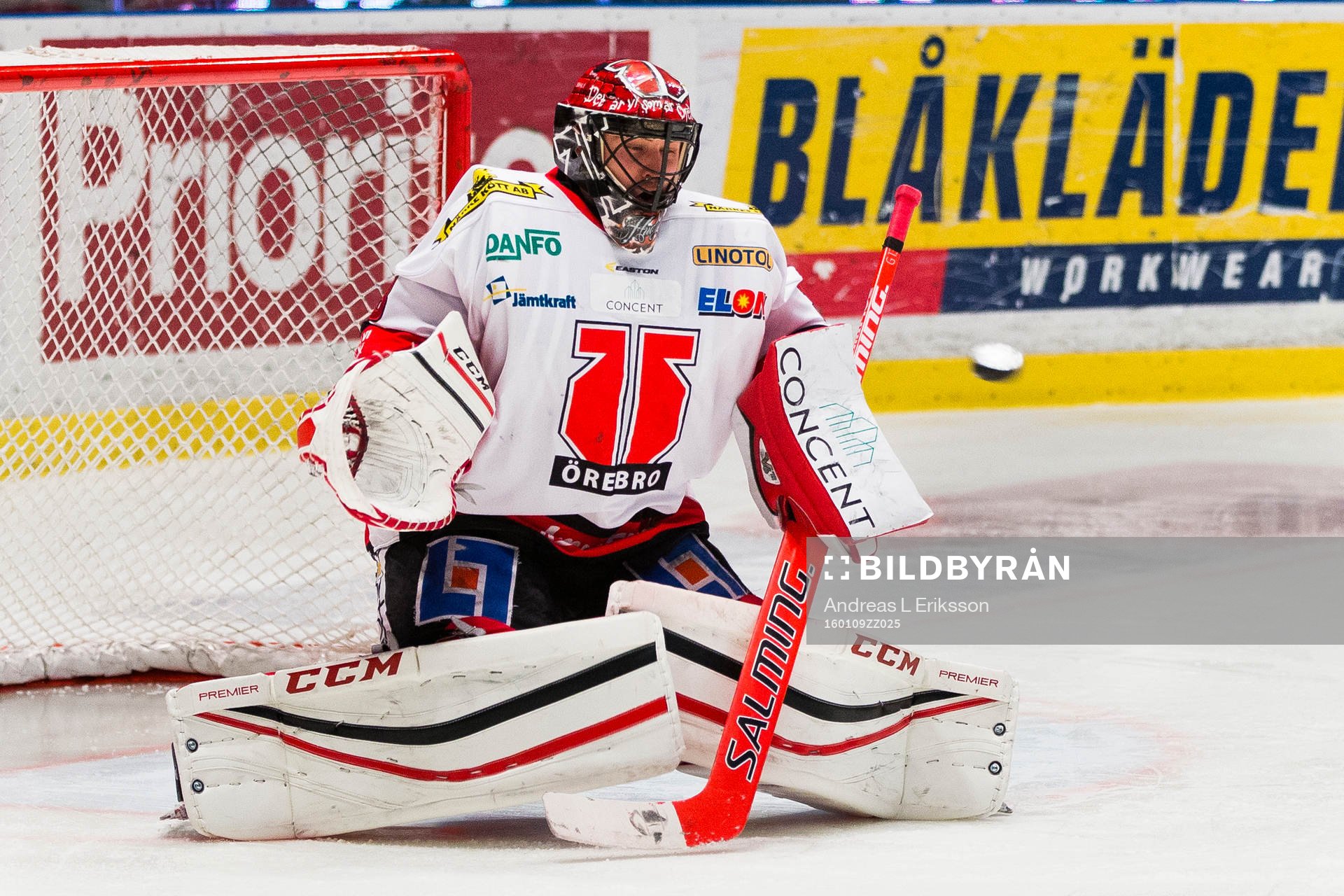 Örebros målvakt Julius Hudacek