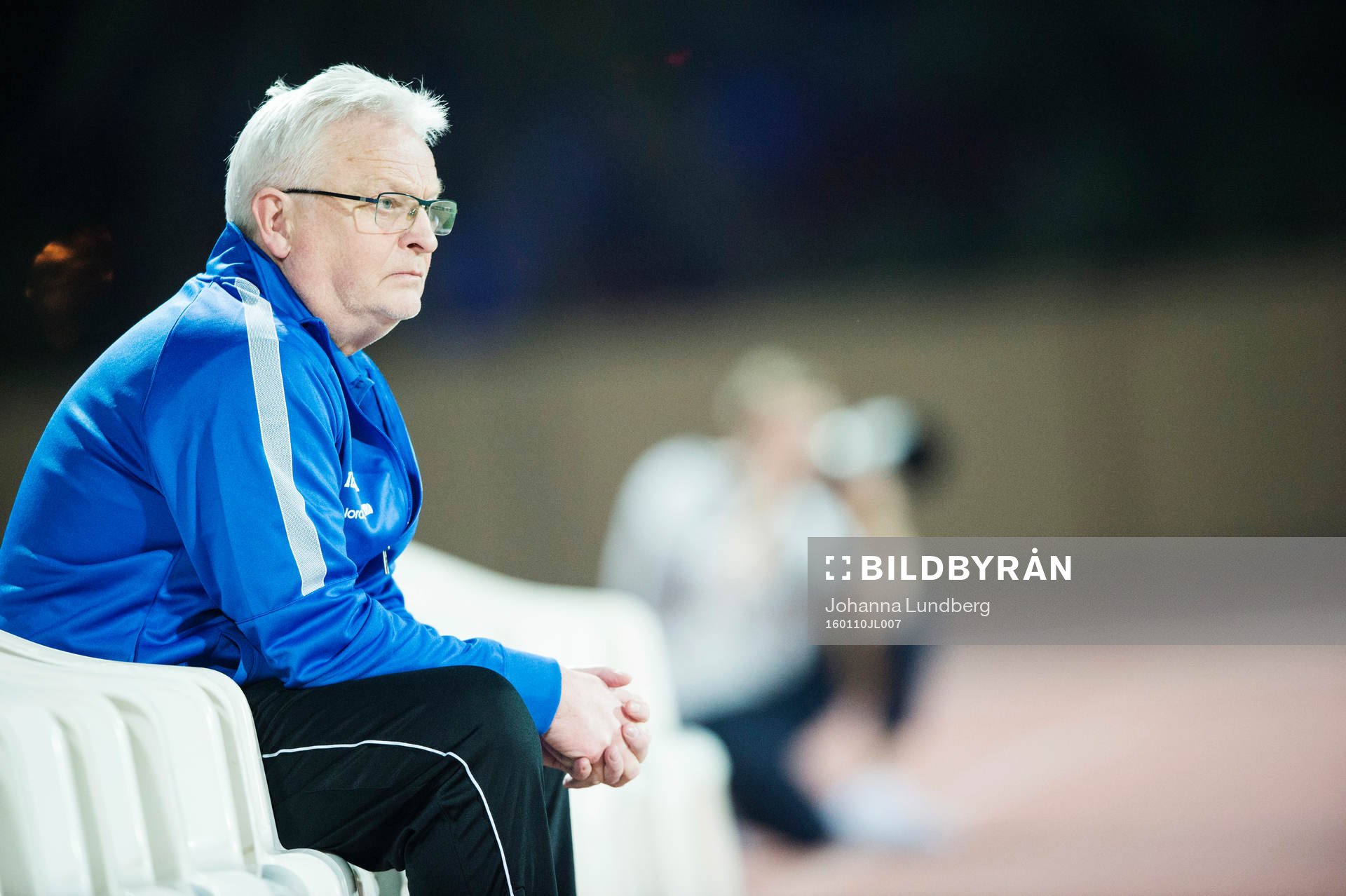 Finlands förbundskapten Hans Backe