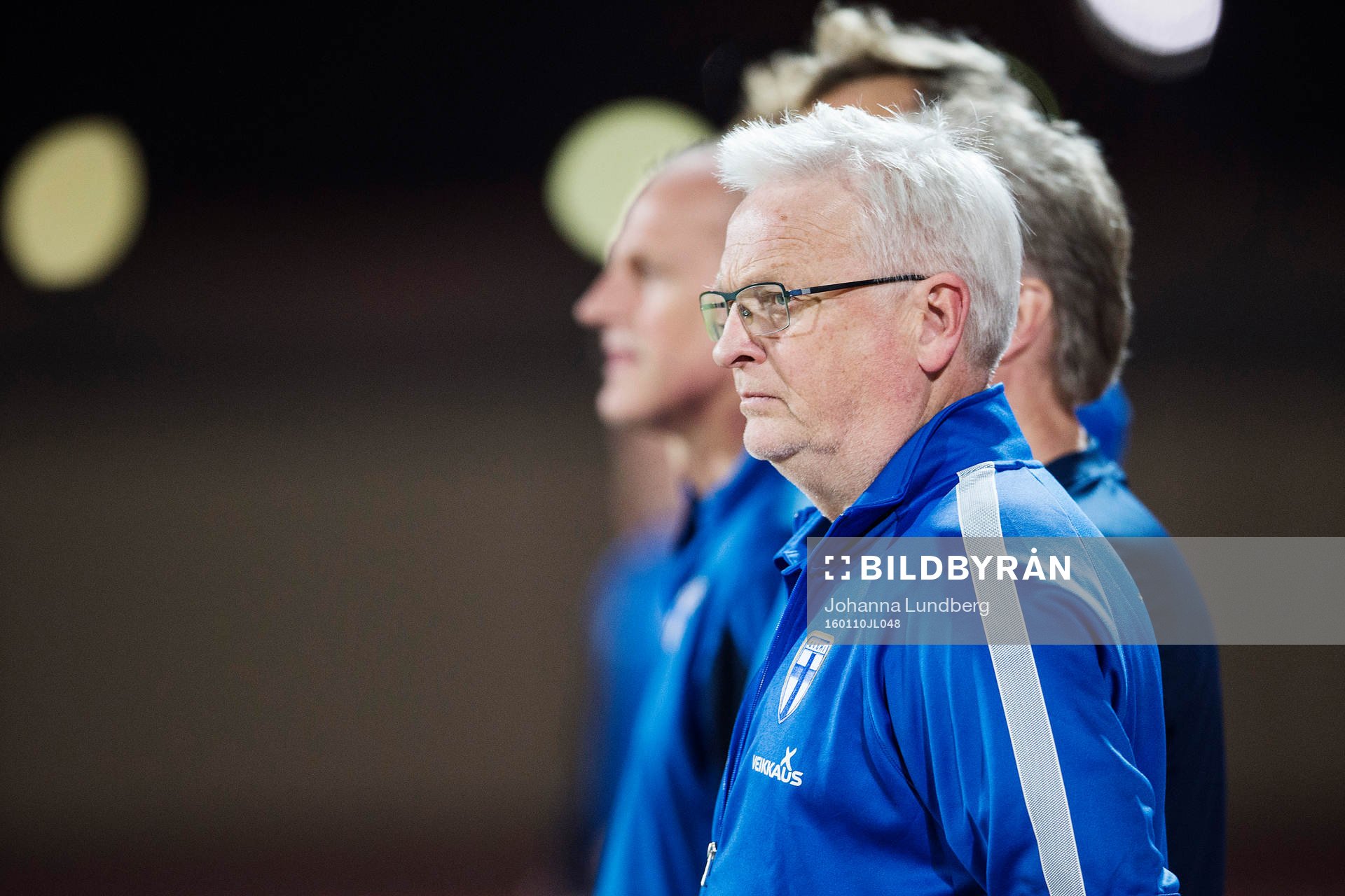 Finlands förbundskapten Hans Backe