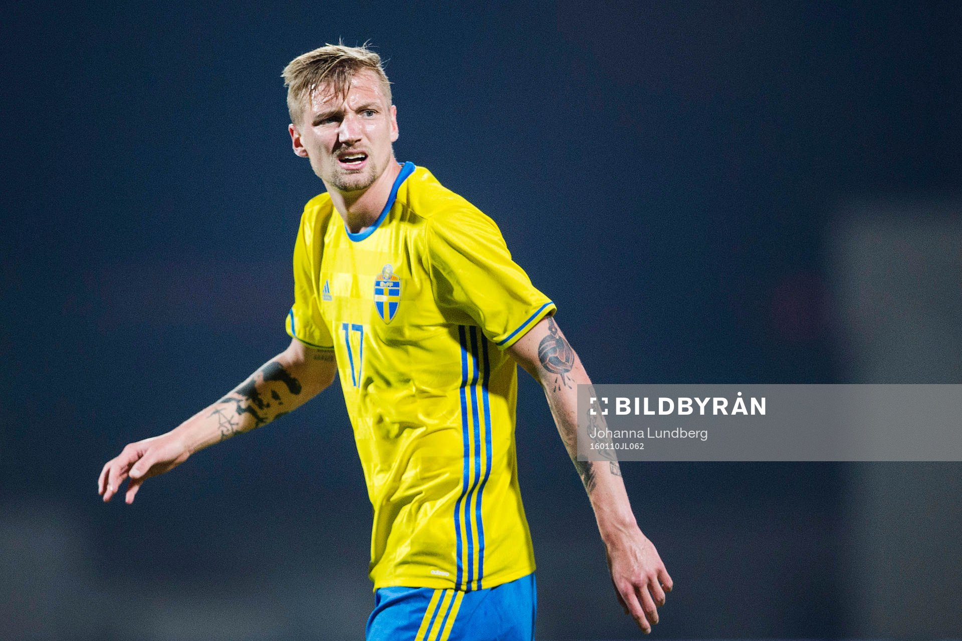 Sveriges Sebastian Eriksson