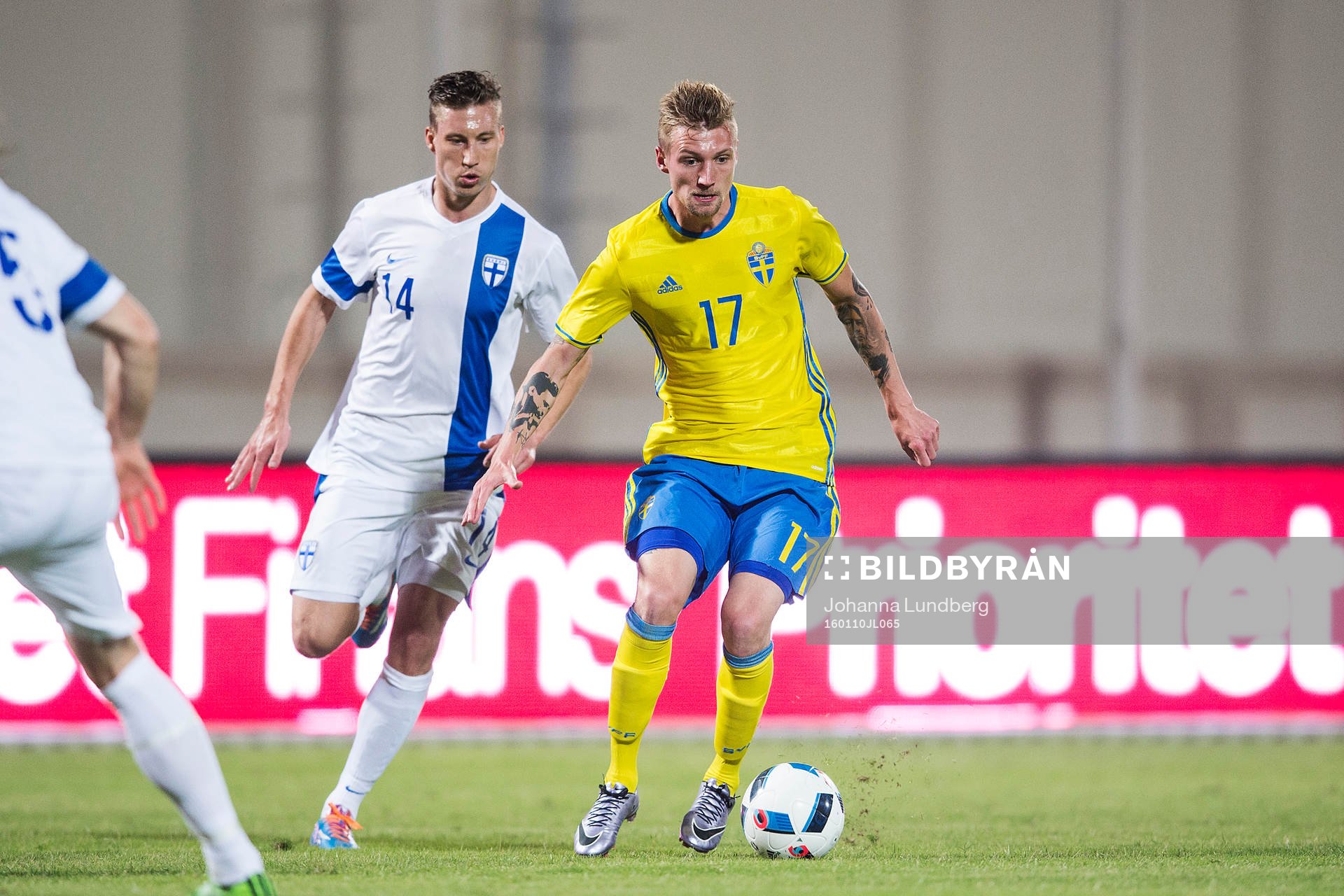 Finlands Juhu Pirinen och Sveriges Sebastian Eriksson