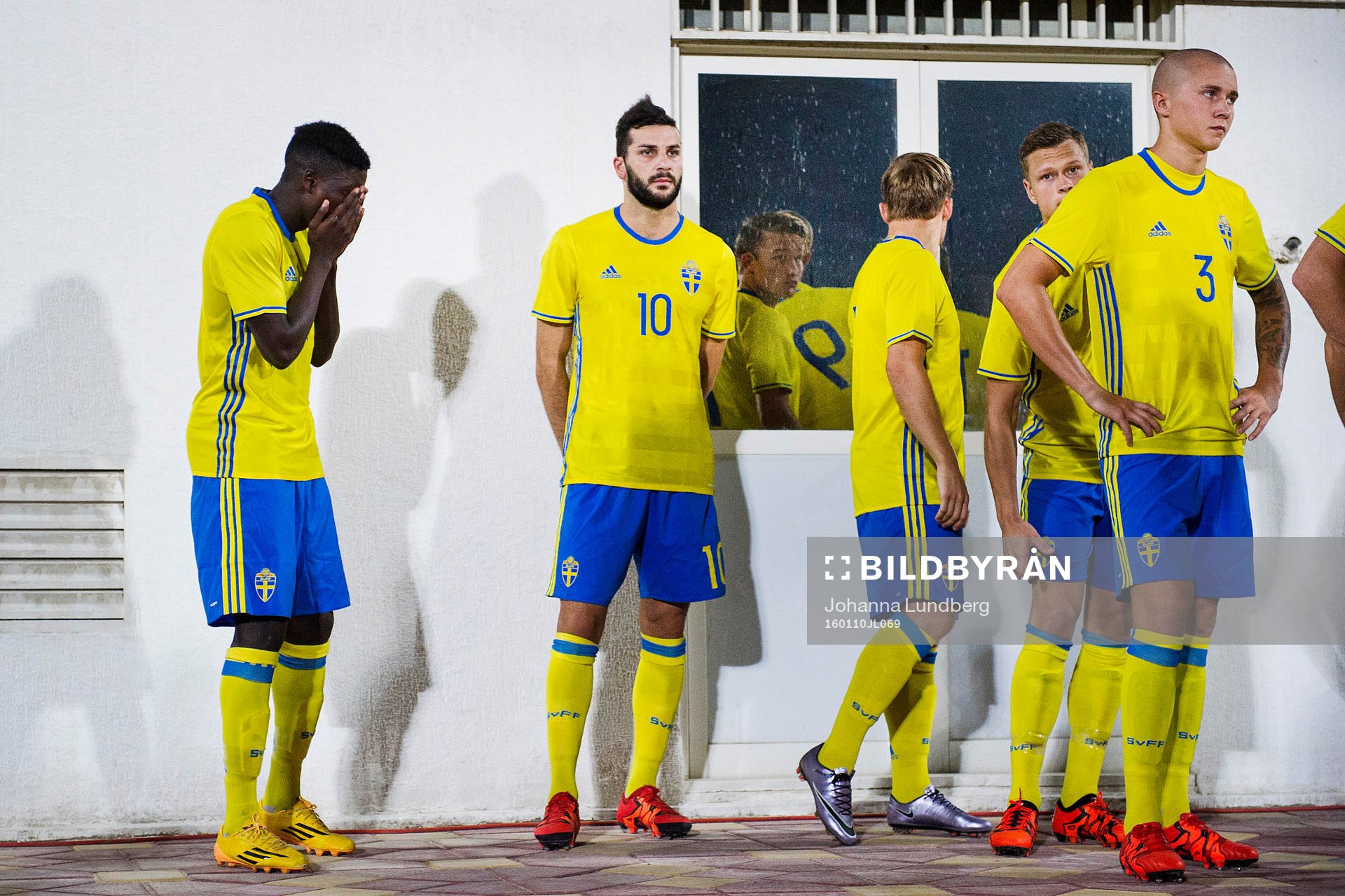 Sveriges Pa Konate, Mikael Ishak, Niklas Bärkroth , Viktor