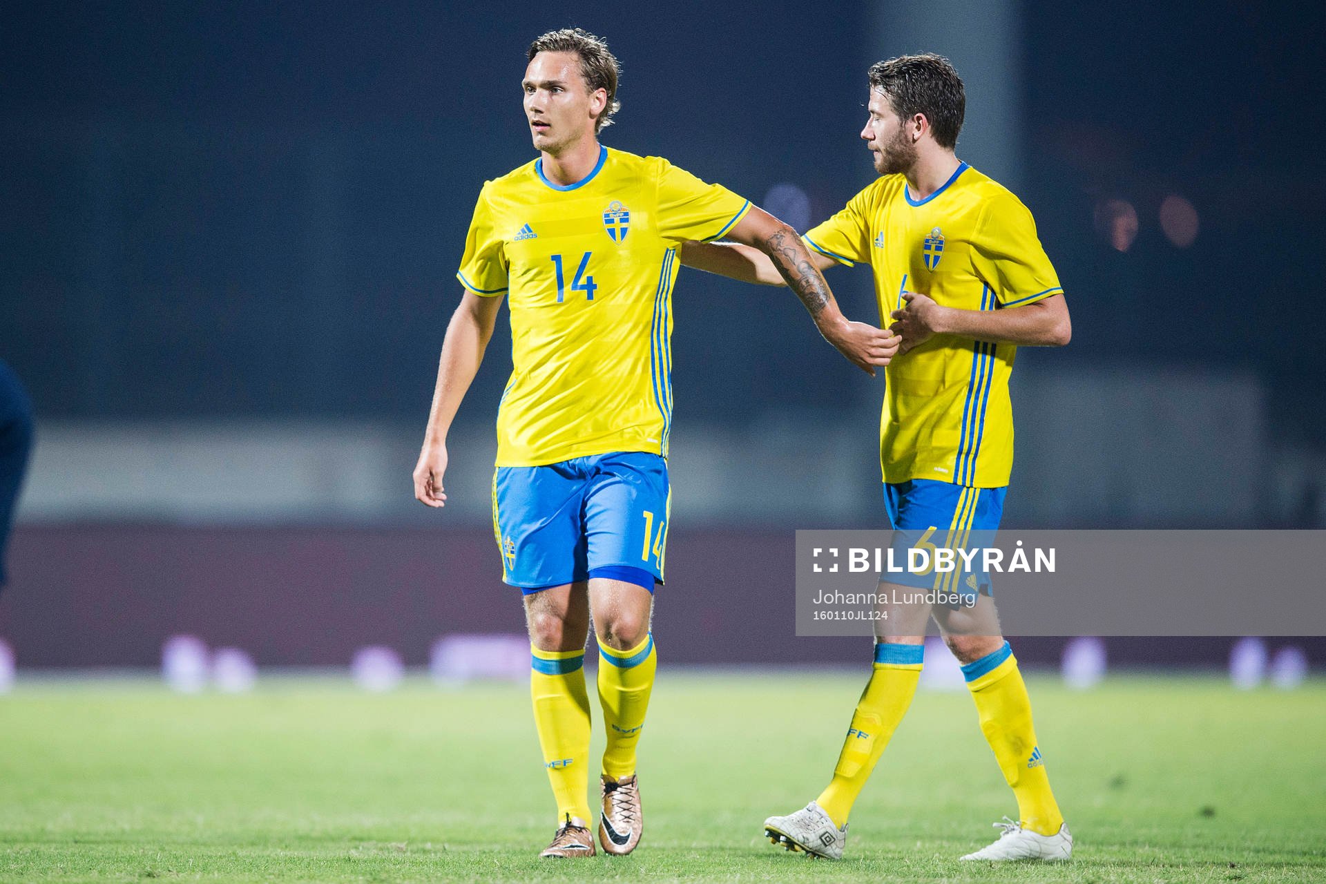 Sveriges Linus Wahlqvist och Marcus Rohdén