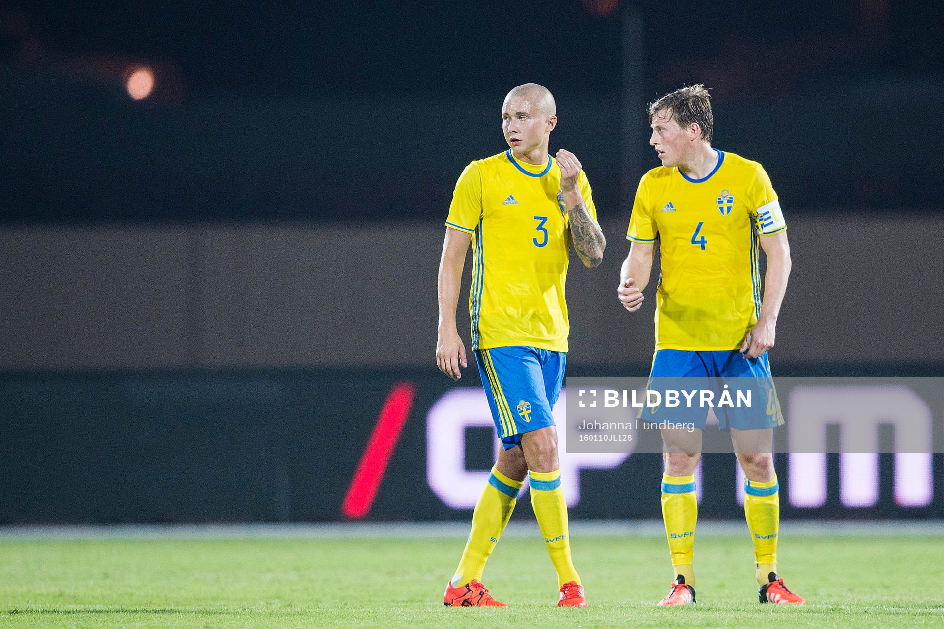 Sveriges Sebastian Holmén och Emil Bergström