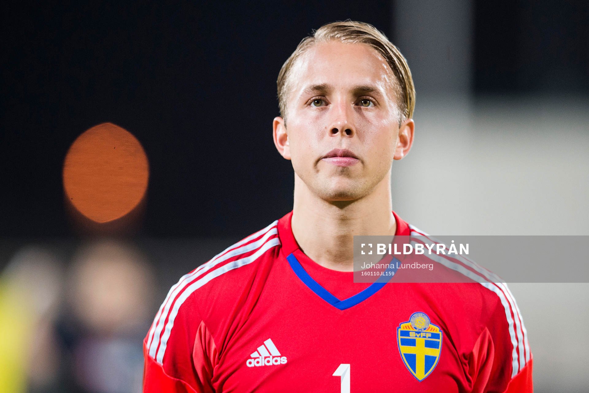 Sveriges målvakt Patrik Carlgren