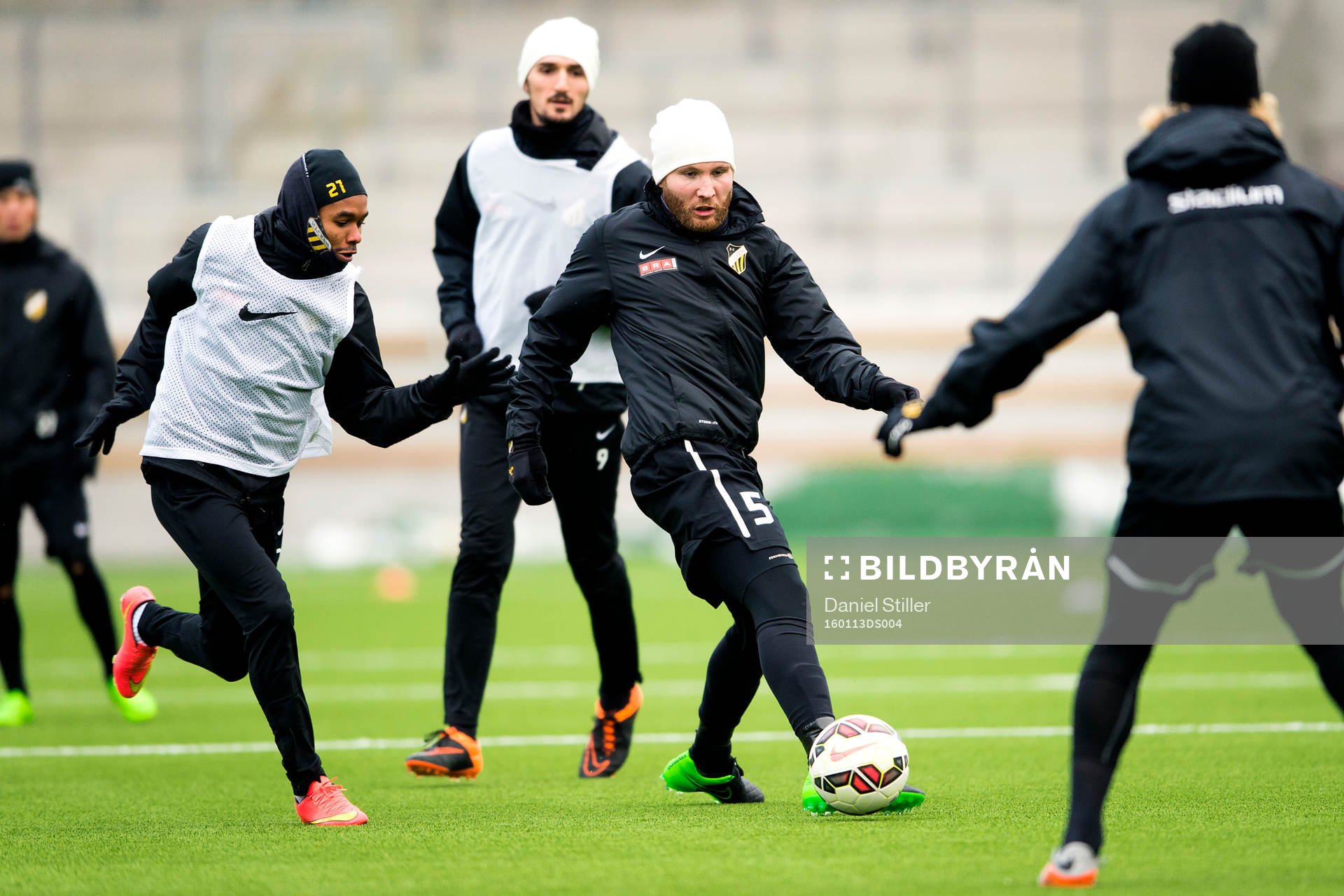 Nasiru Mohammed och Emil Wahlström