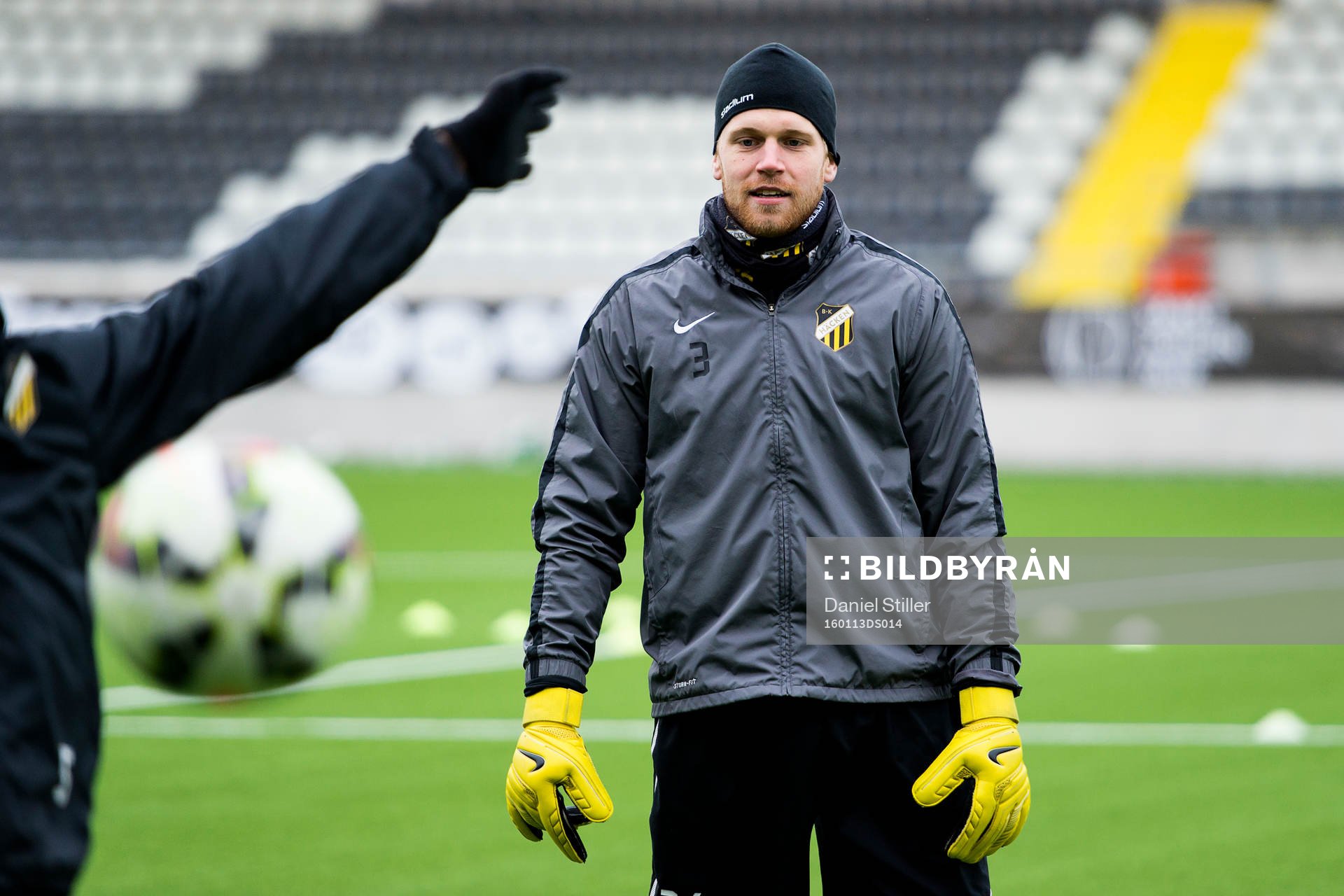 Häckens målvakt Peter Abrahamsson