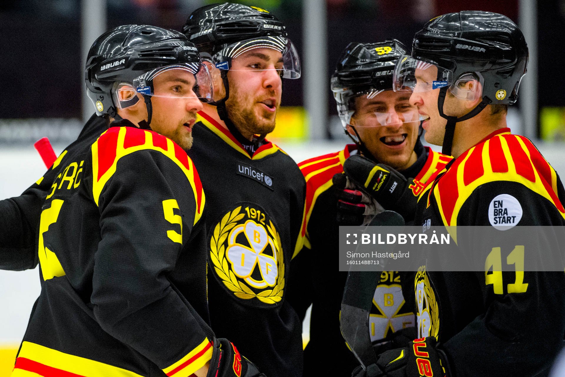 Brynäs Lukas Kilström, Marc Zanetti, Sebastian Enterfeldt