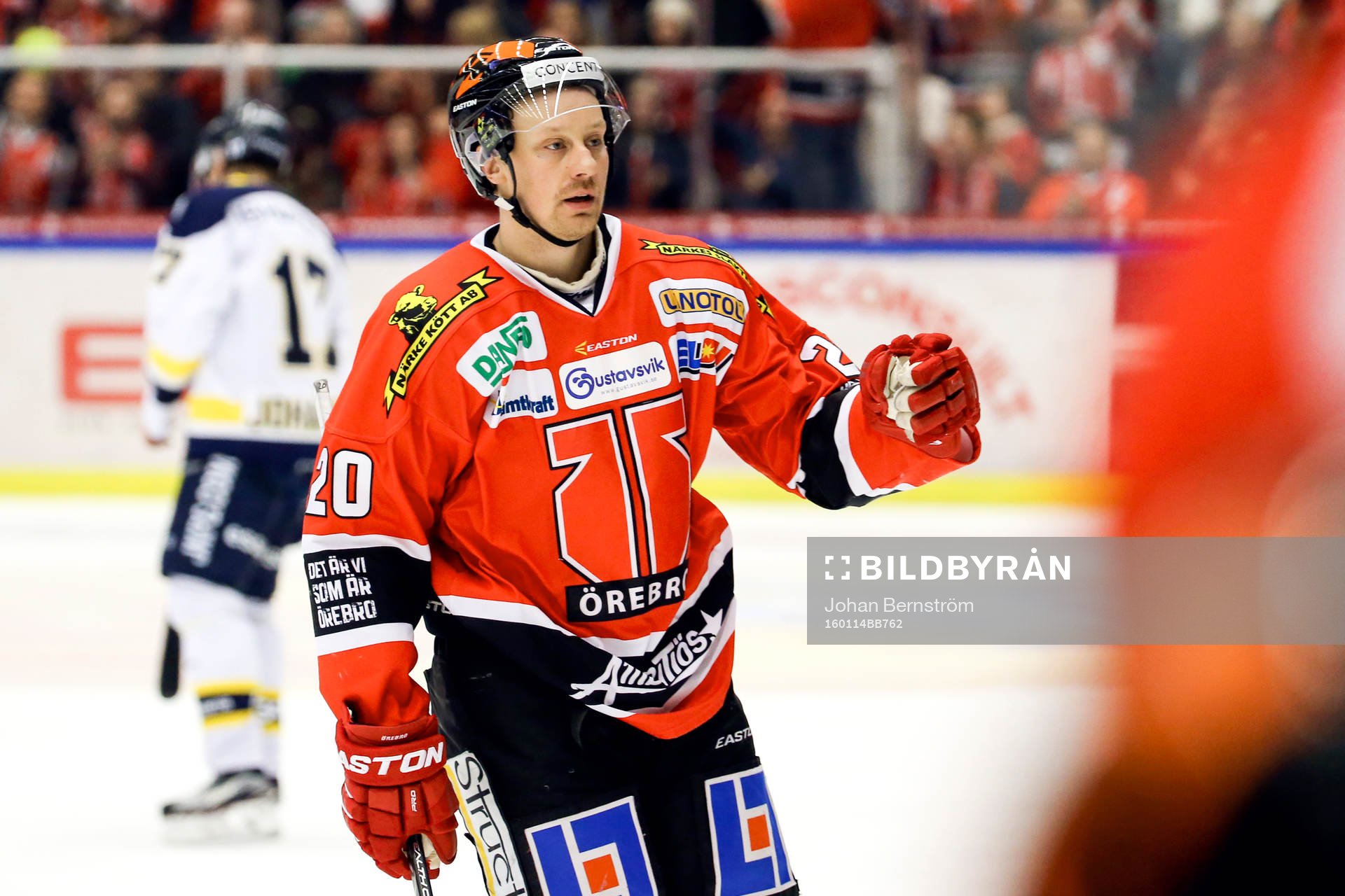Örebros Marcus Weinstock jublar