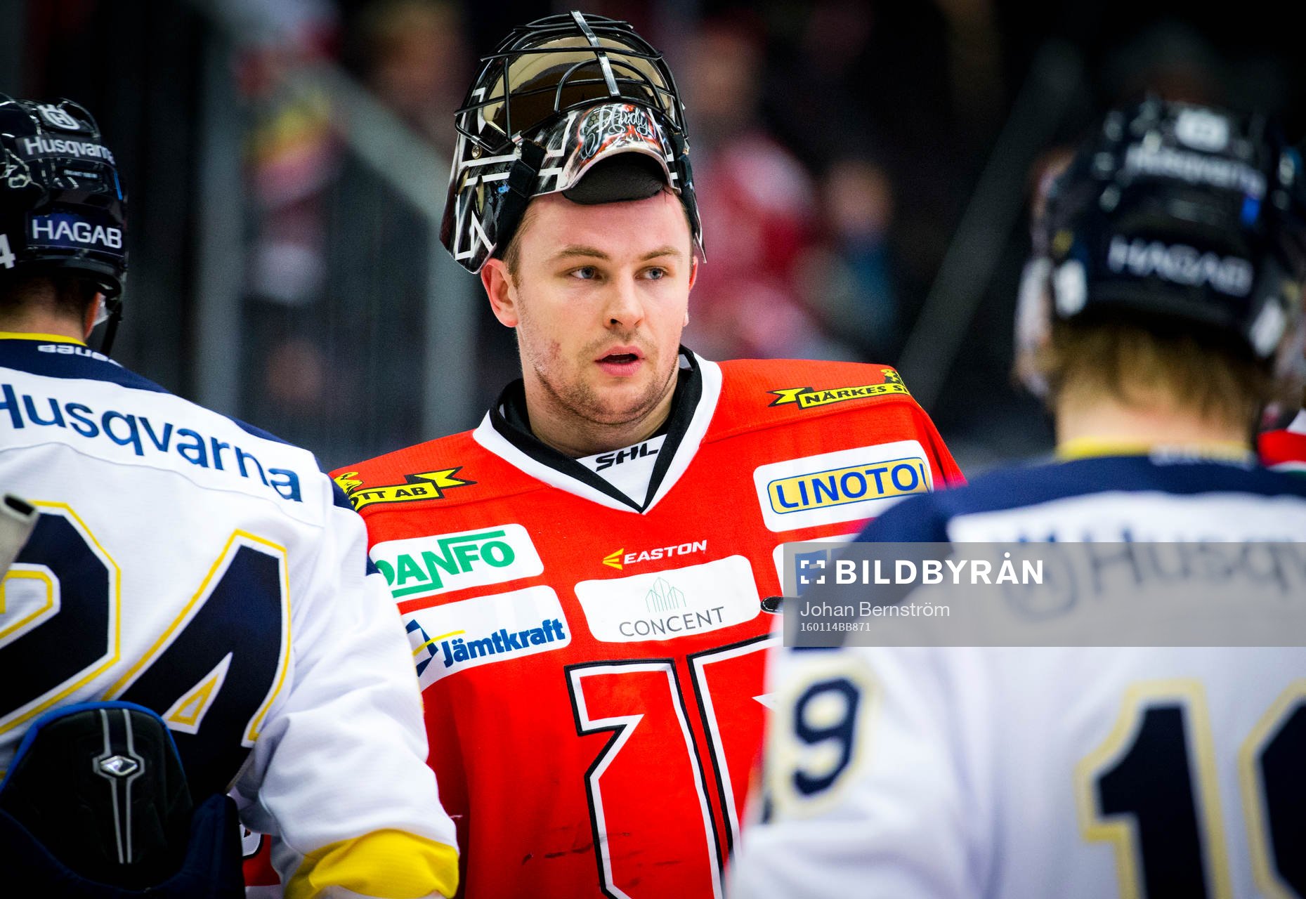 Örebros målvakt Julius Hudacek