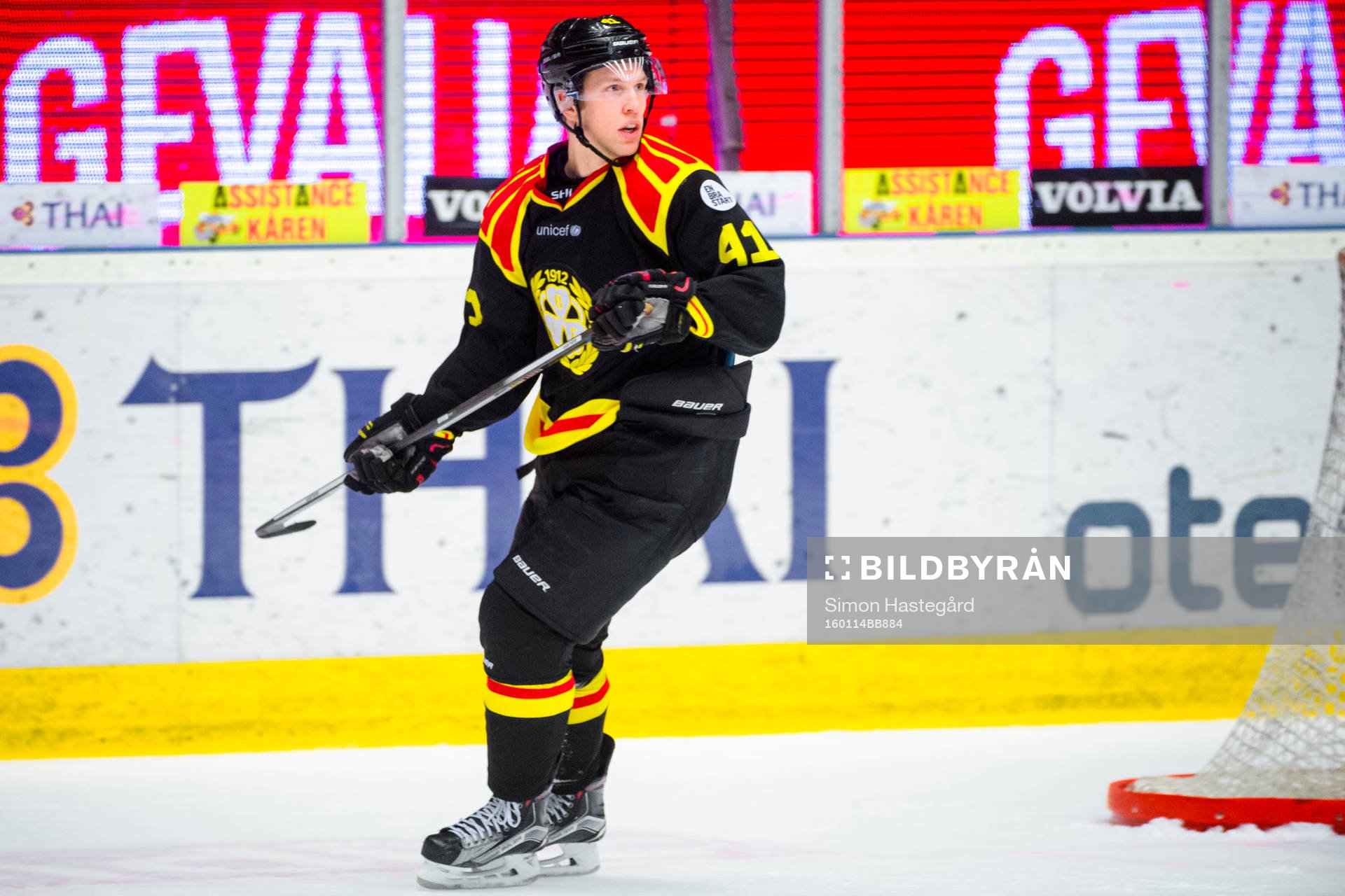 Brynäs Greg Scott gör mål i tom målbur men som senare