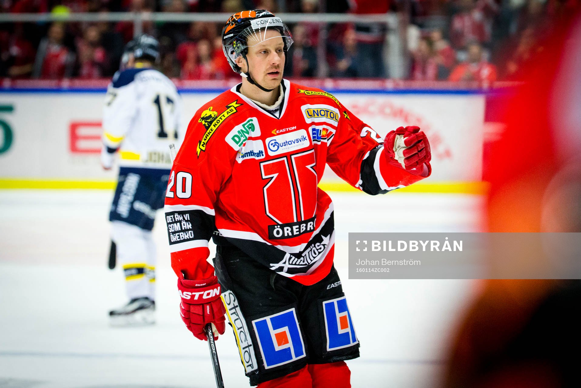 Örebros Marcus Weinstock jublar