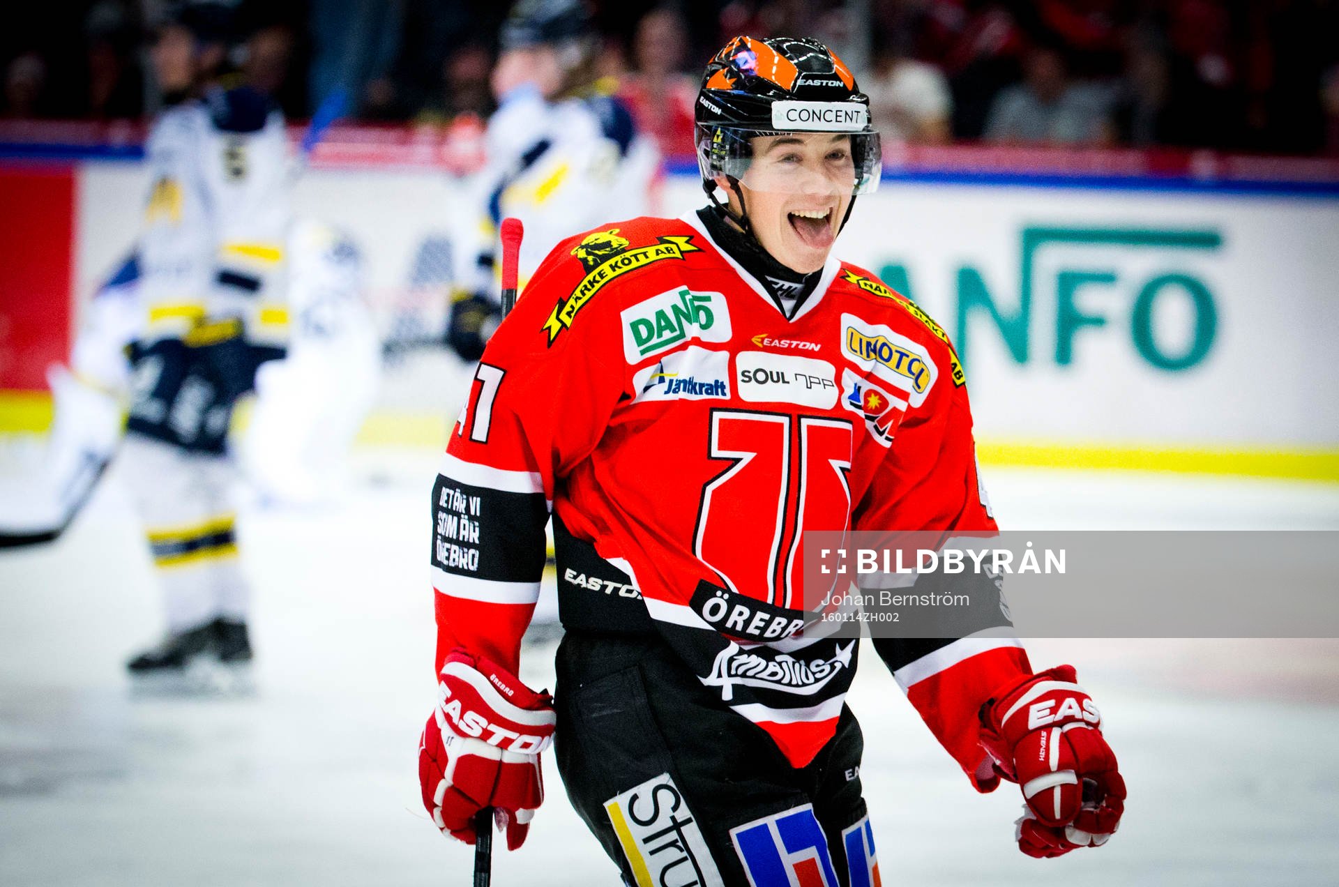 Örebros Marcus Weinstock jublar