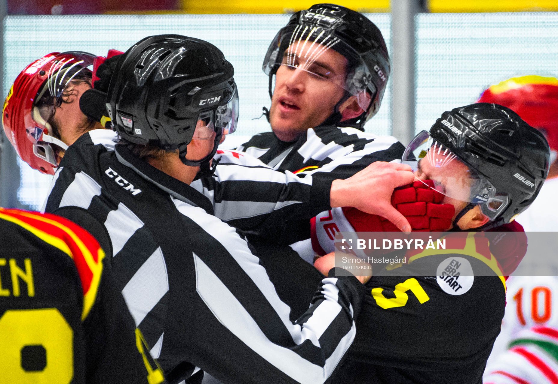 Brynäs Lukas Kilström i bråk