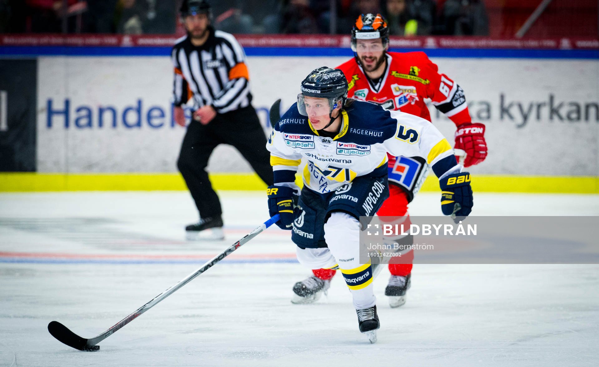 s Lawrence Pilut och Örebros Justin Hodgman