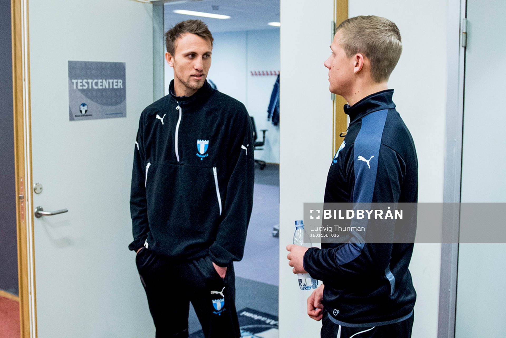 Magnus Wolff Eikrem och Erik Andersson när Malmö FFs