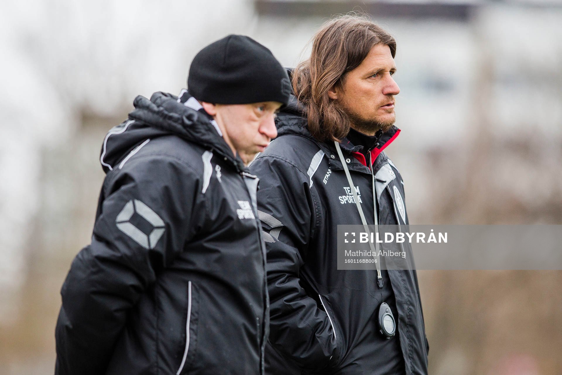 Landskronas assisterande tränare Billy Magnusson och