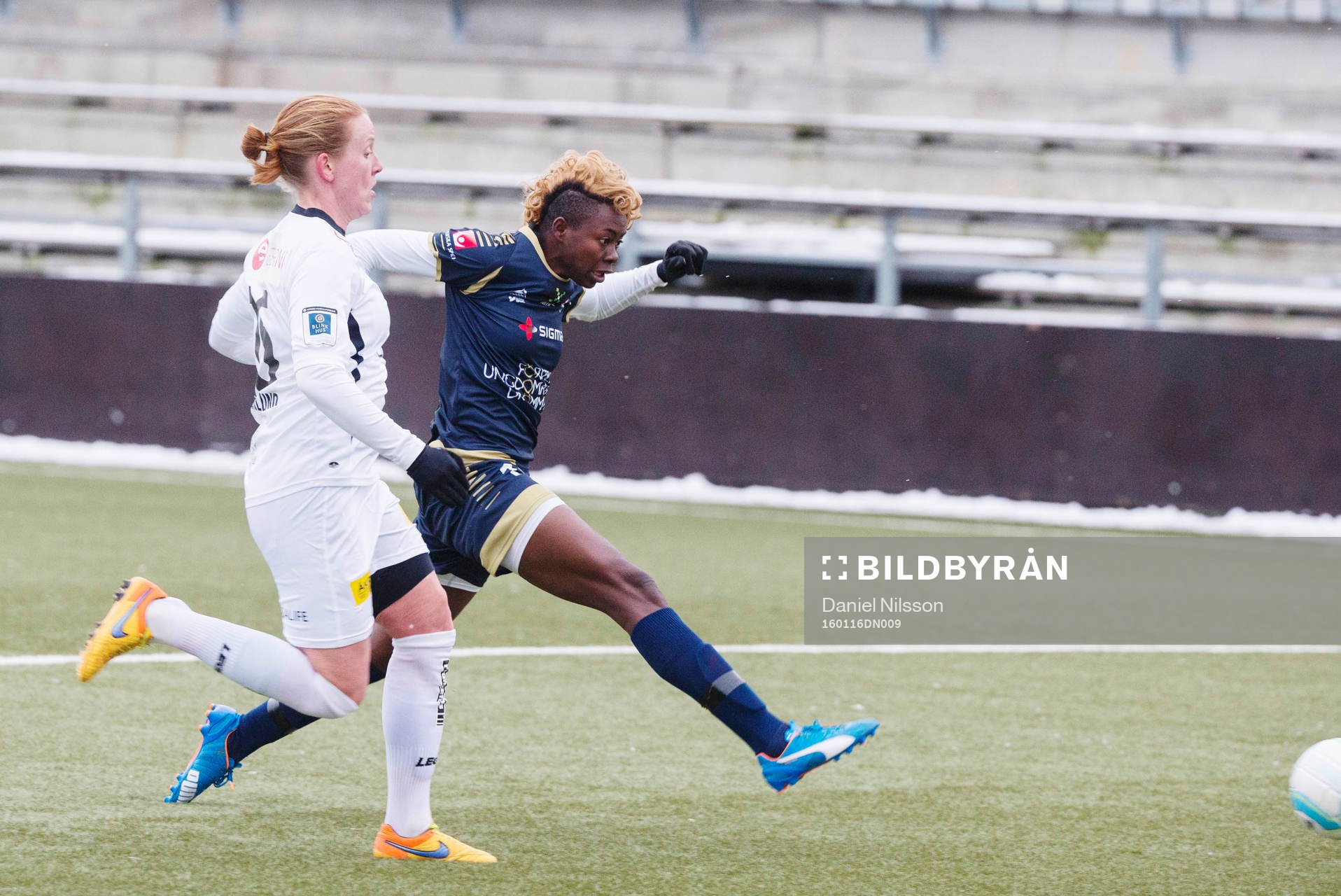 Rosengårds Gaëlle Enganamouit gör sitt första mål i