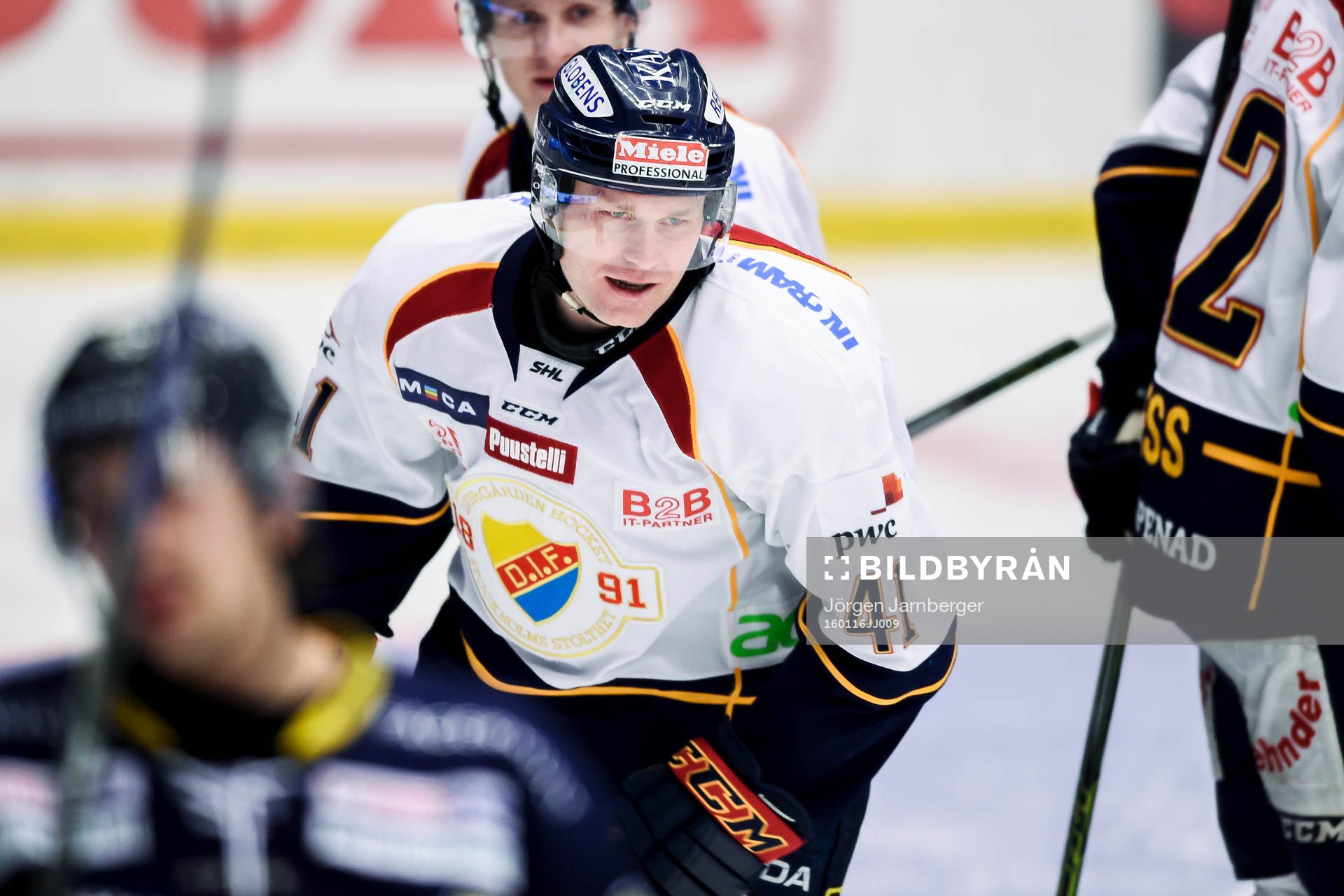 Djurgårdens Patrick Thoresen jublar