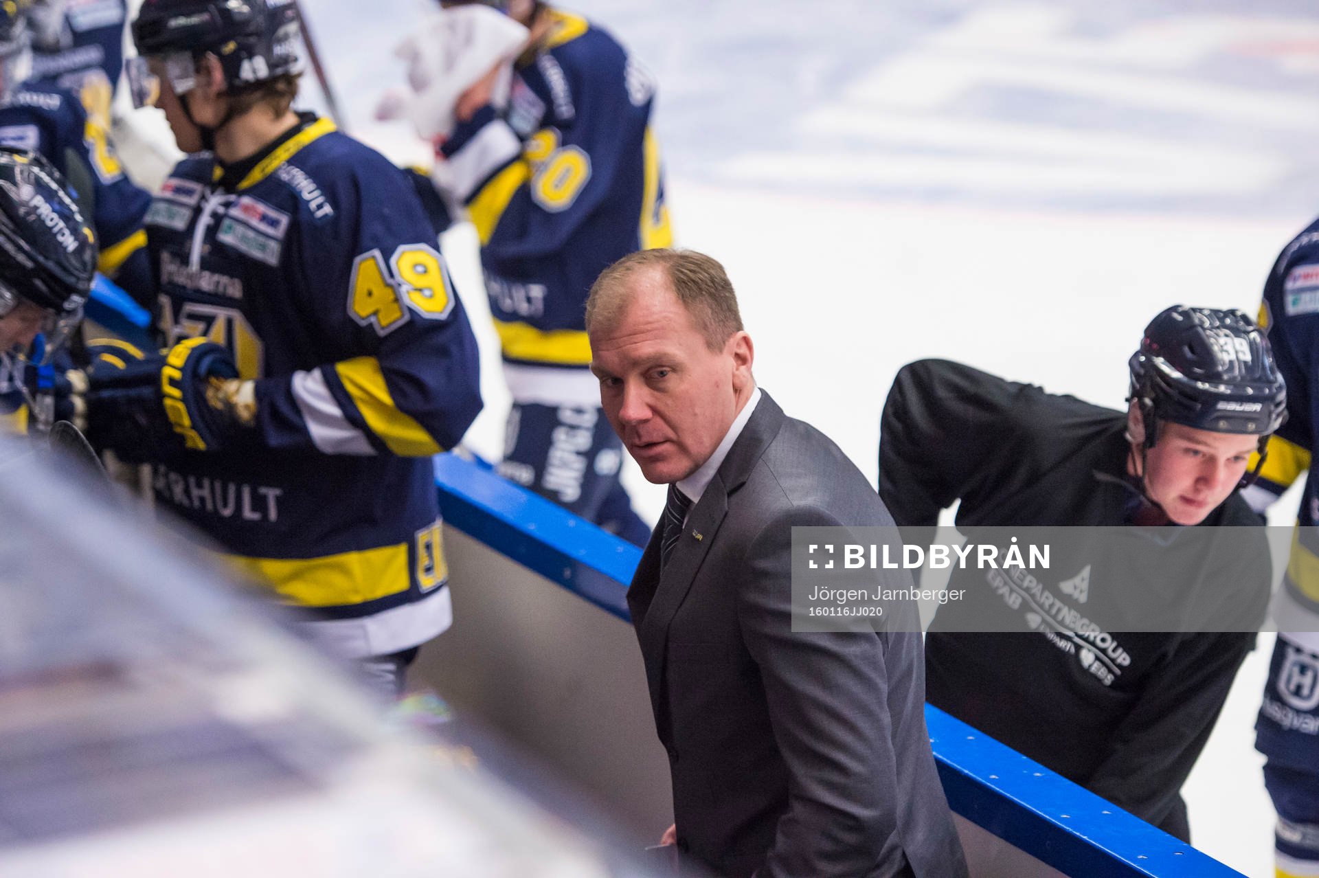 s tränare Johan Lindbom