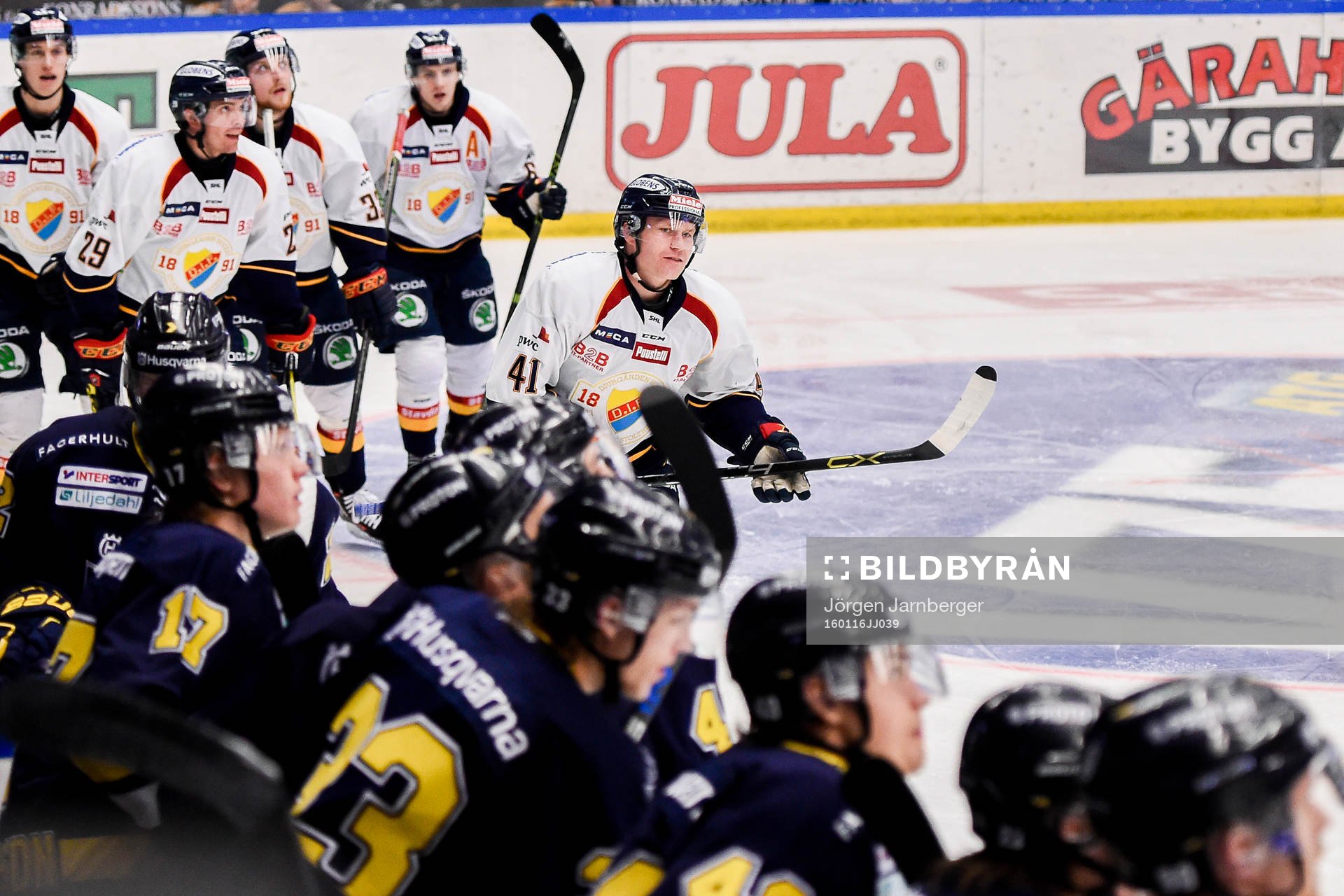 Djurgårdens Patrick Thoresen jublar