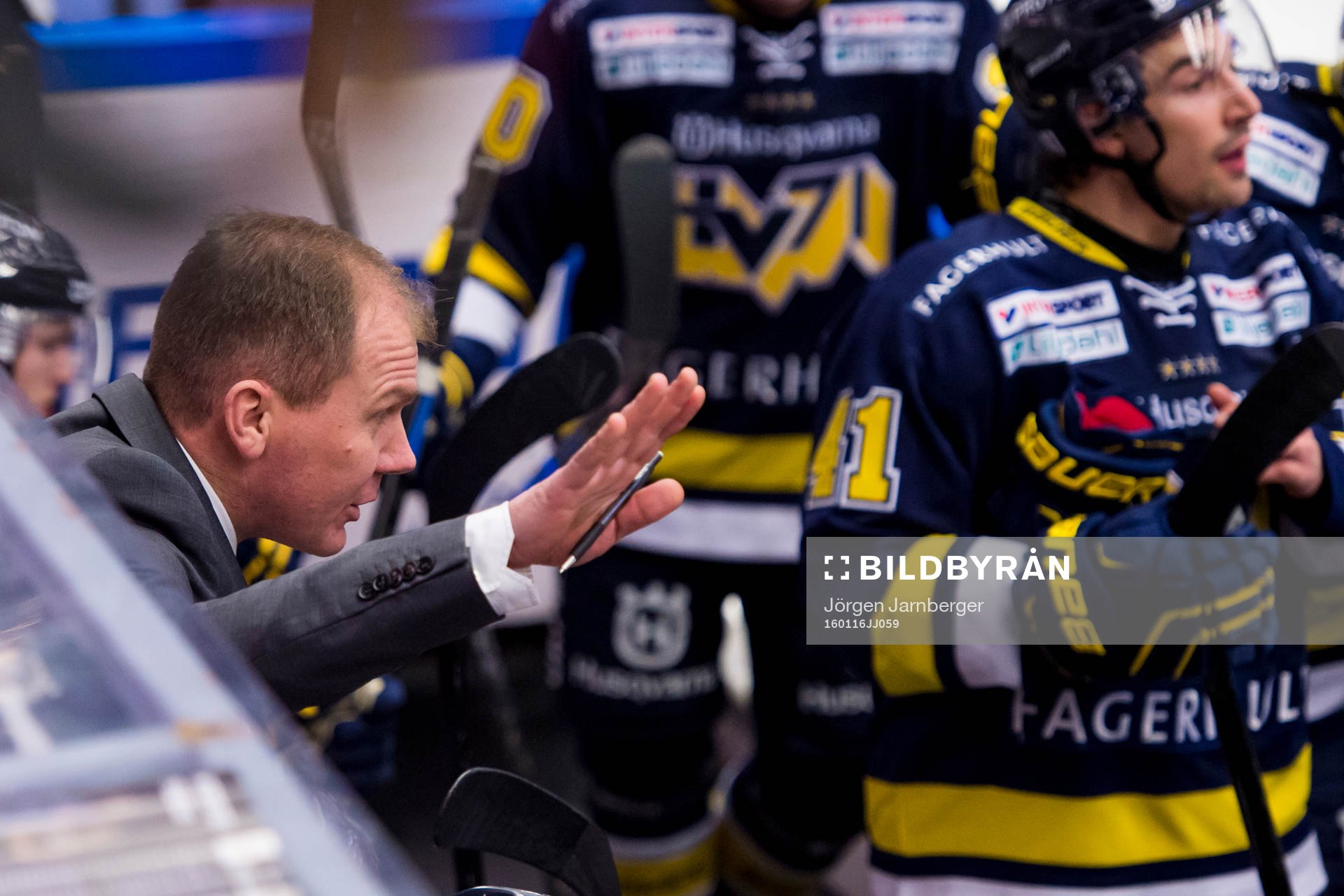 s tränare Johan Lindbom