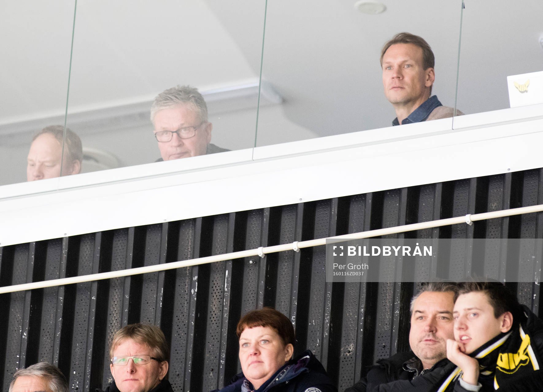 Per Bäckman och Nicklas Lidström