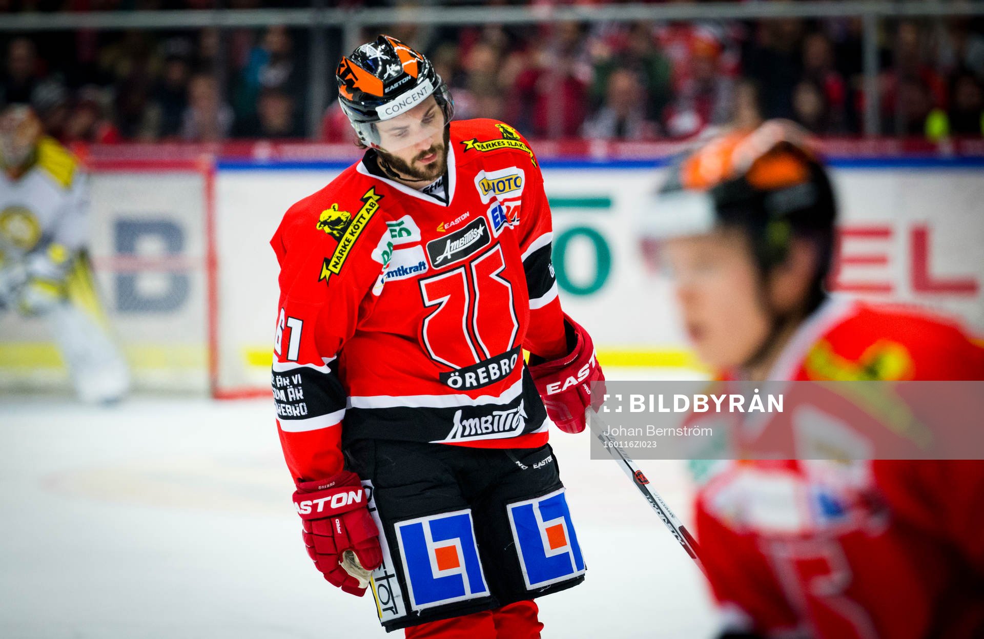 Örebros Justin Hodgman deppar