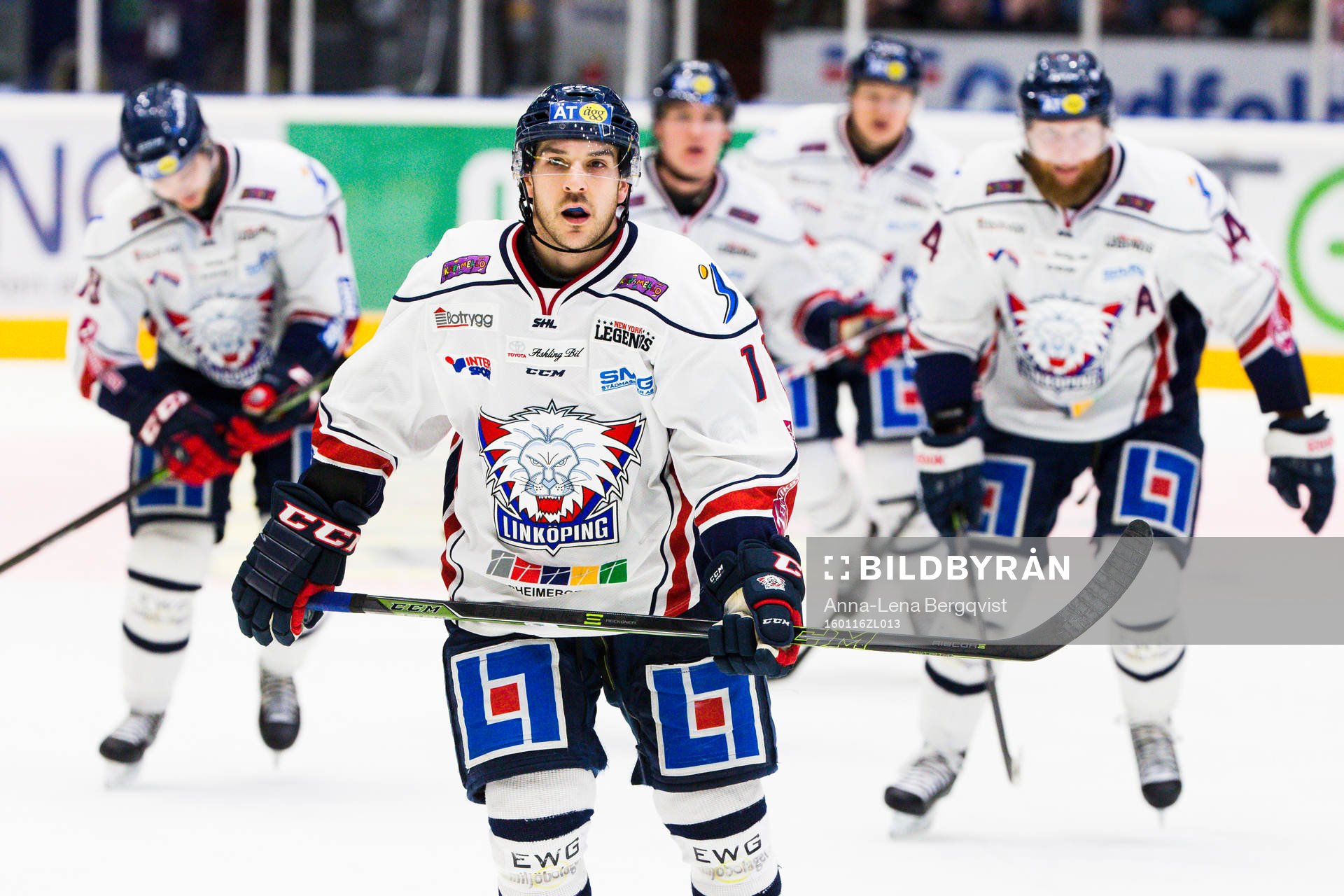 Linköpings Garrett Roe jublar