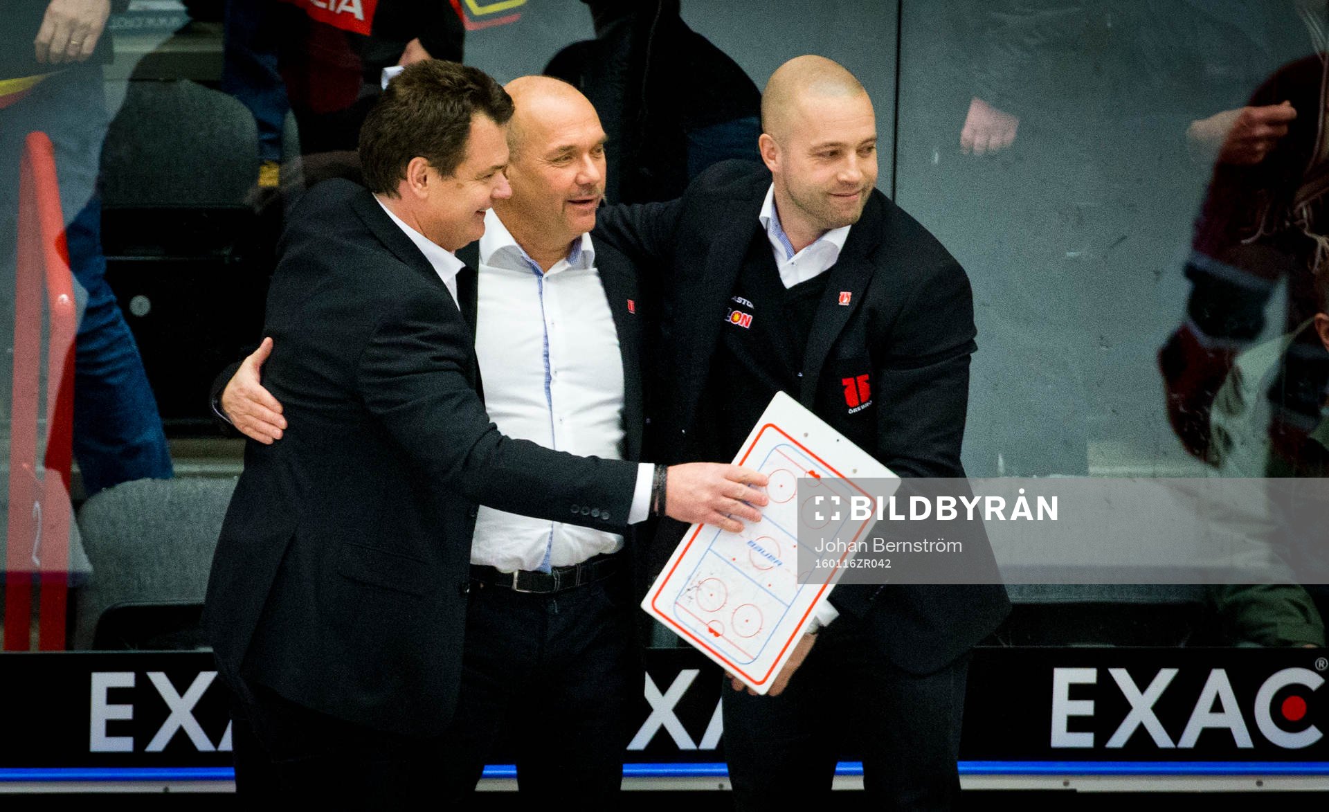 Örebros assisterande tränare Lars Ivarsson, tränare Kent
